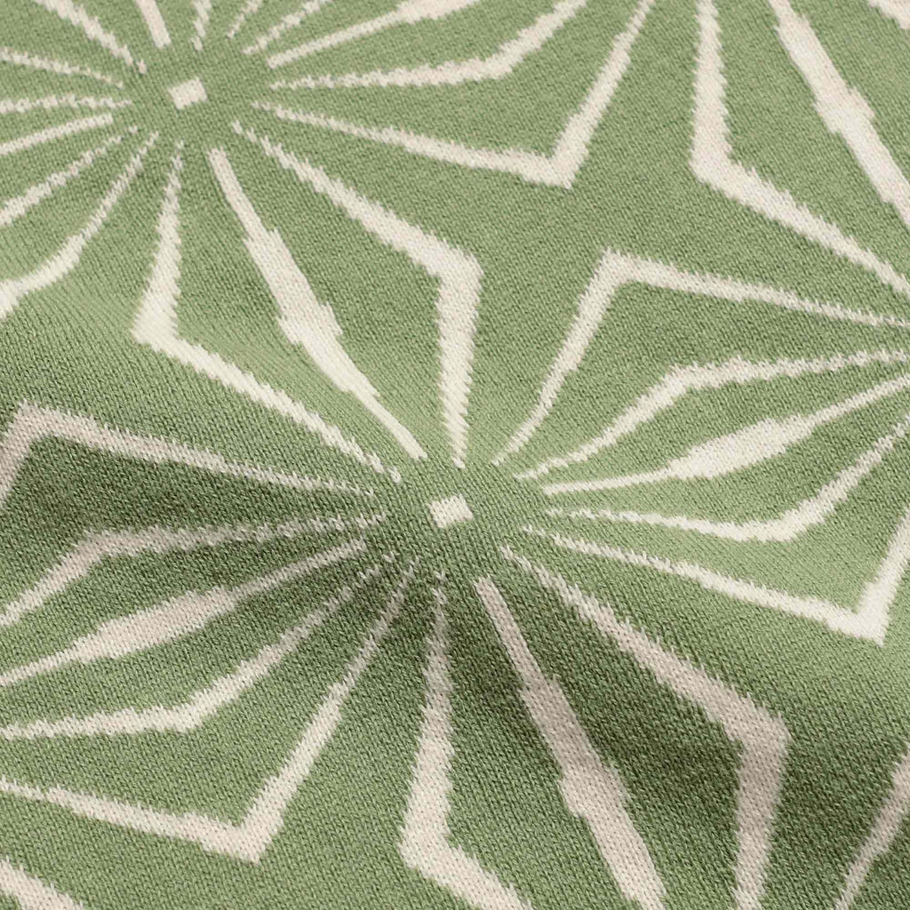 Far Afield Zigger Cardigan - Turf Green
