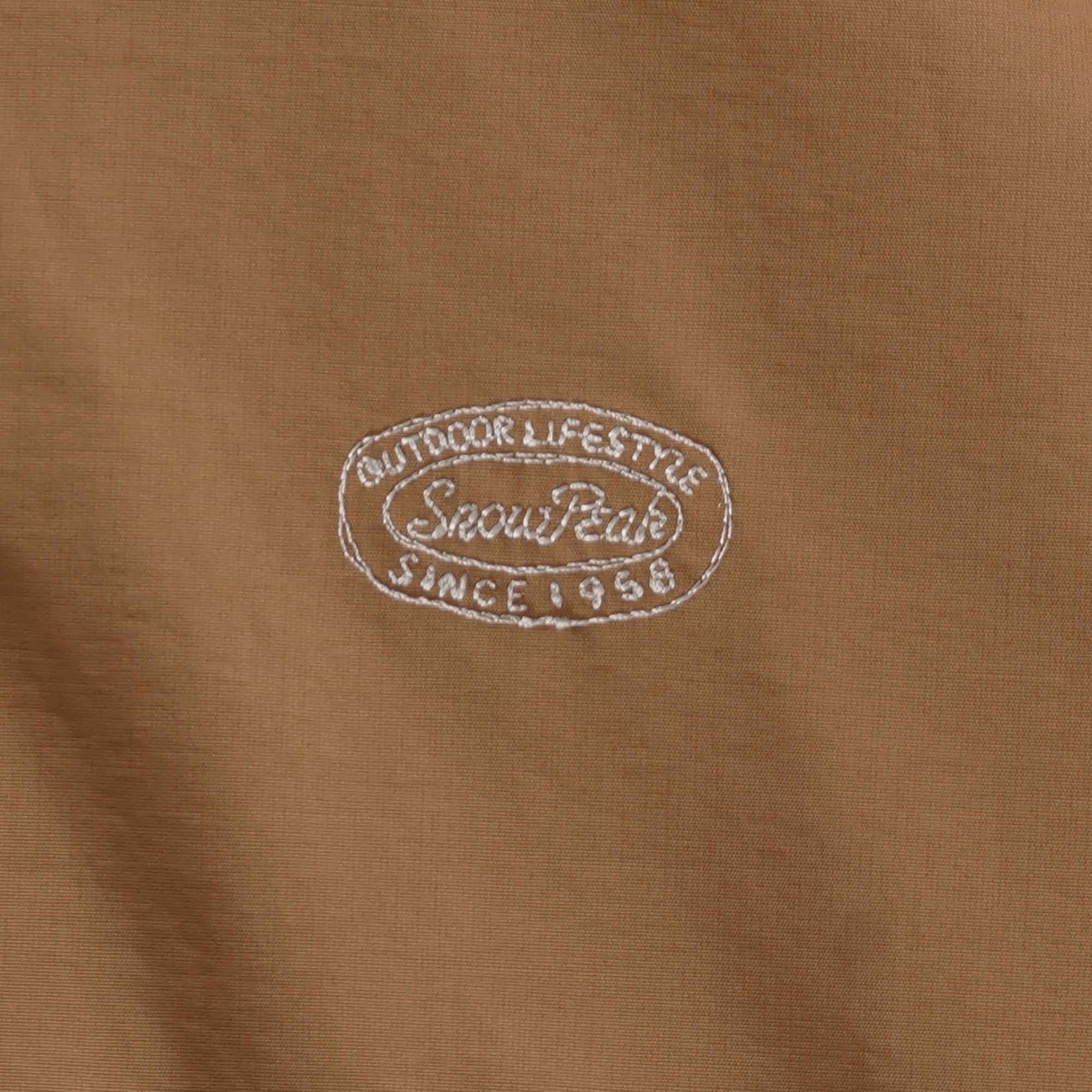 Snow Peak Light Mountain Cloth Parka - Brown