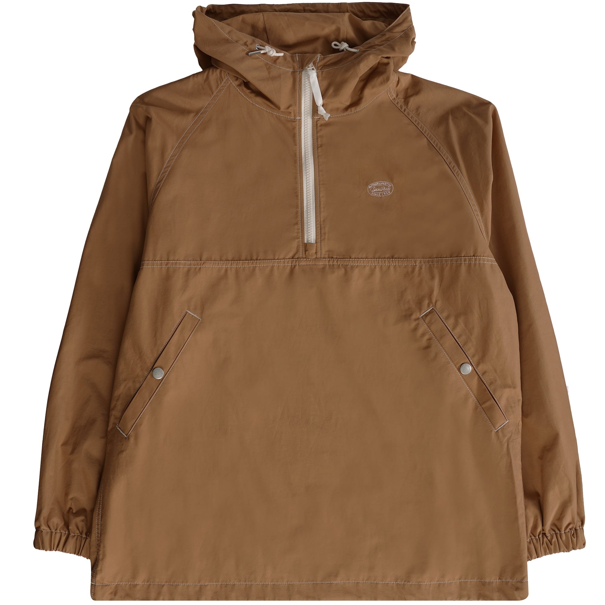 Snow Peak Light Mountain Cloth Parka - Brown