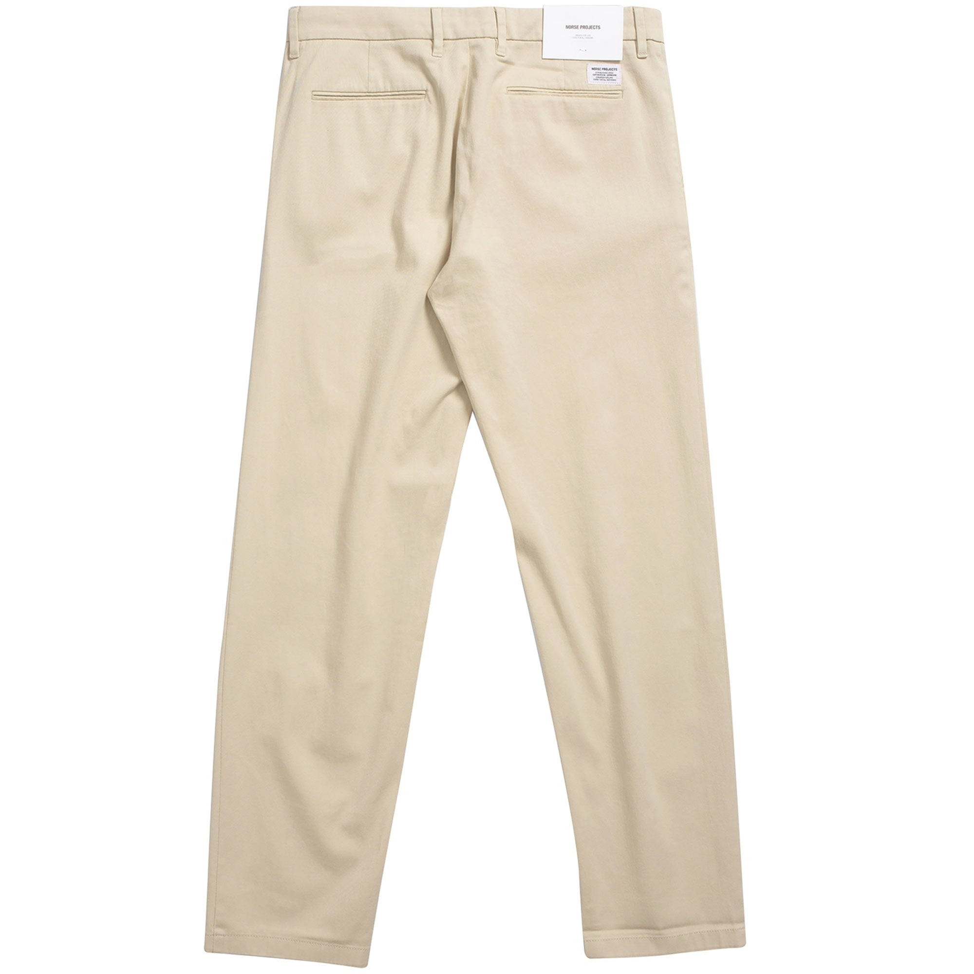 Norse Projects Aros Regular Light Stretch Trousers - Oatmeal