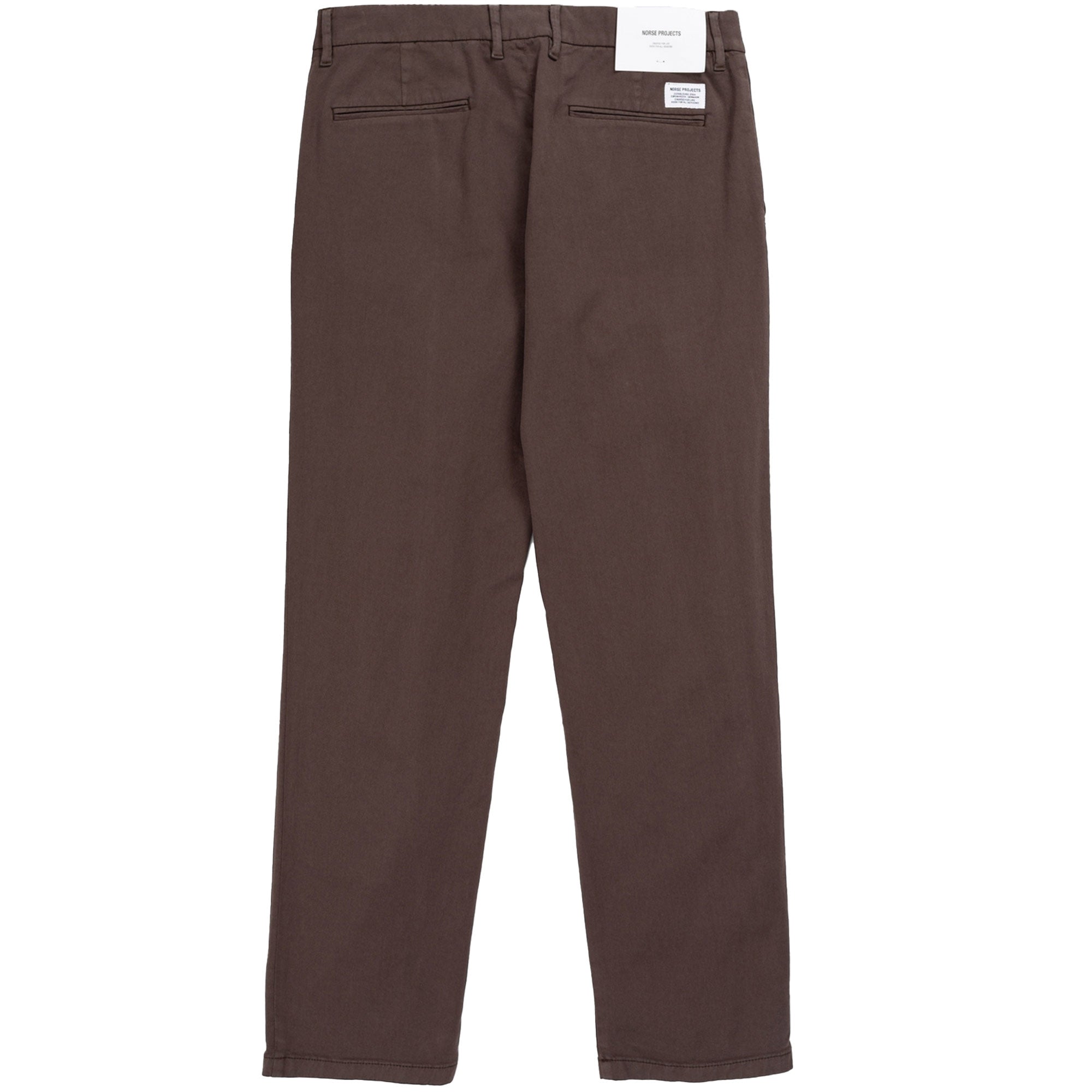 Norse Projects Aros Regular Light Stretch Trousers - Brown