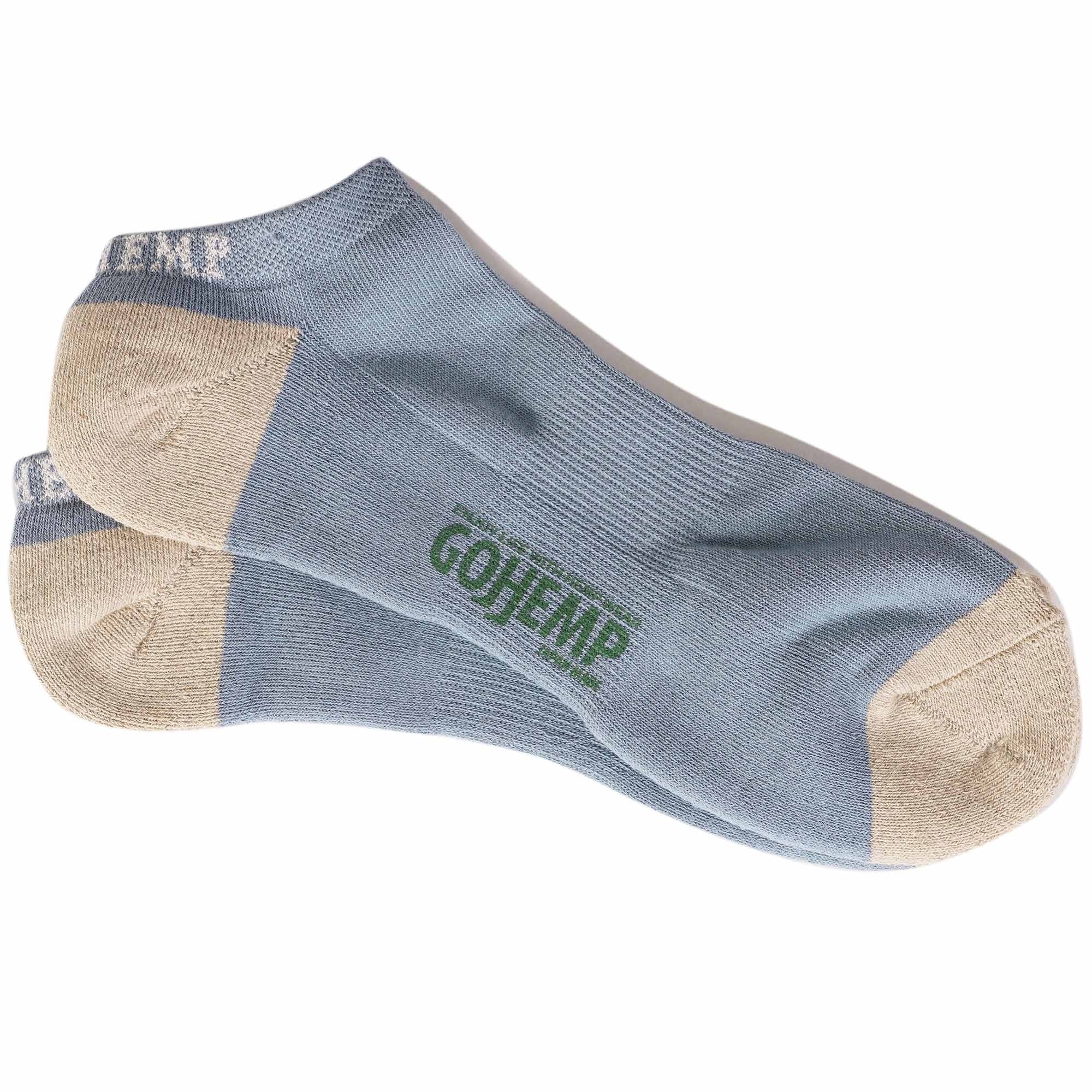 Anonymous Ism Go Hemp OC Pile Ankle Socks - Sax Blue