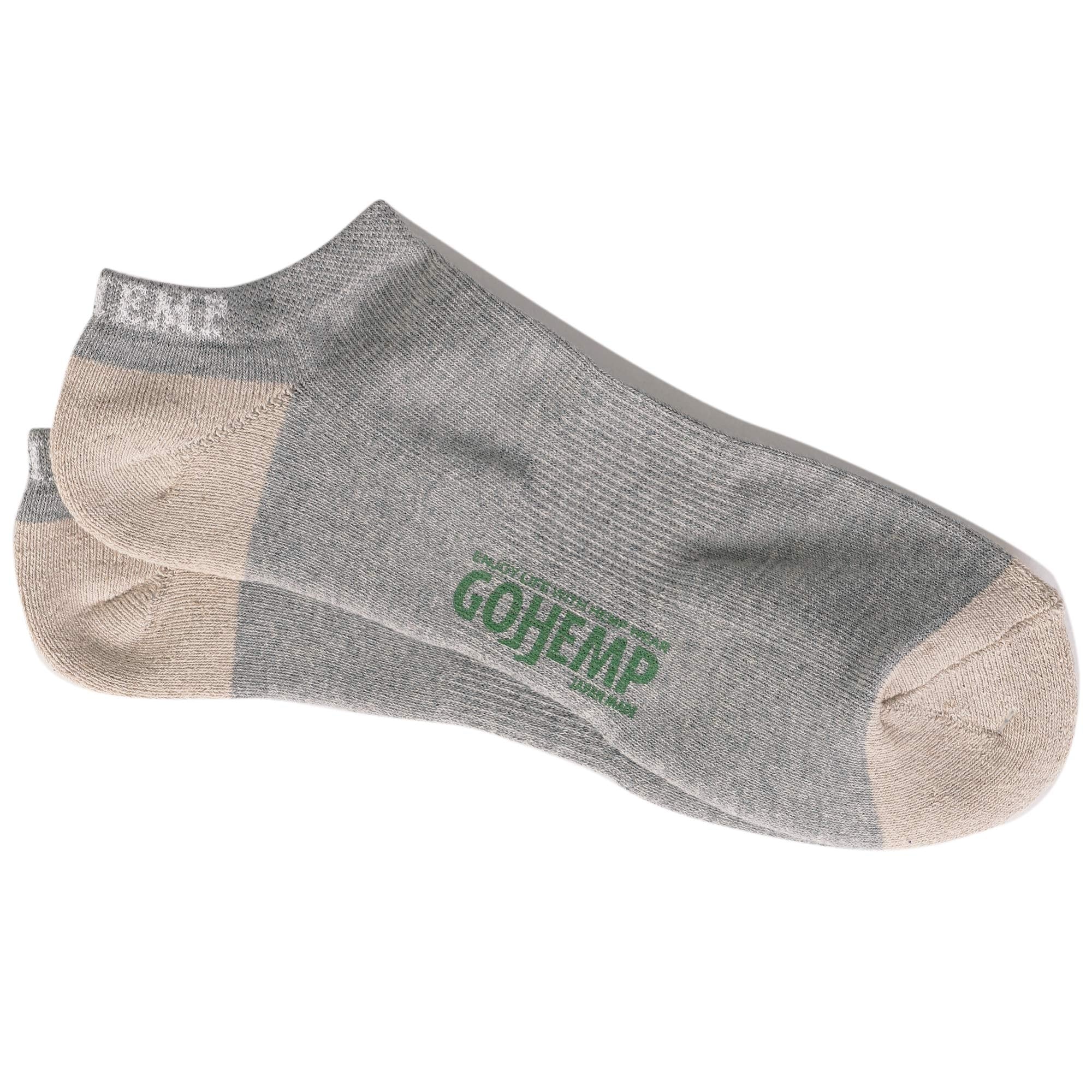 Anonymous Ism Go Hemp OC Pile Ankle Socks - Grey