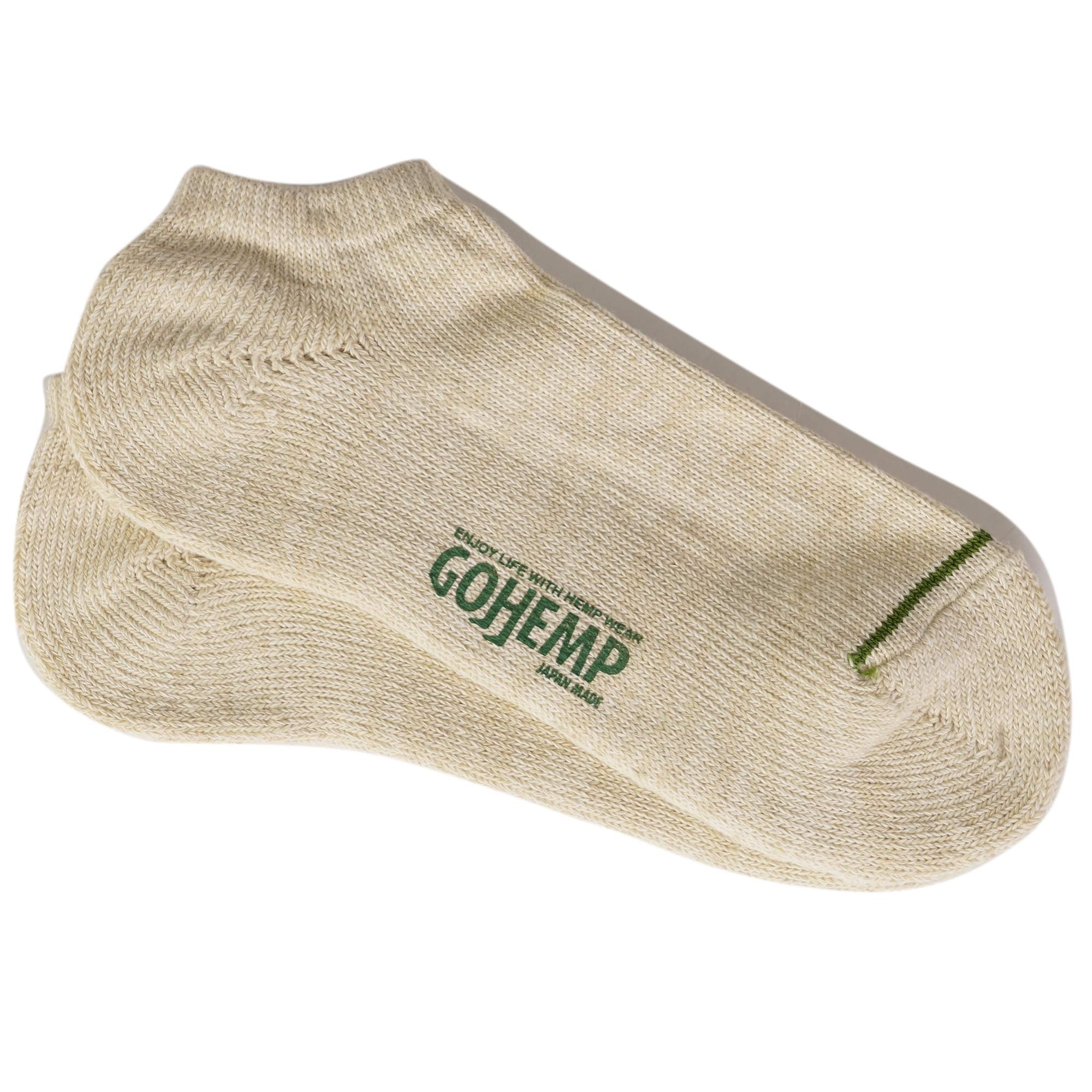 Anonymous Ism Go Hemp OC Pile Ankle Socks - Natural