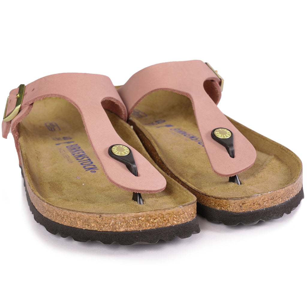 Birkenstock Womens Gizeh Soft Footbed - Old Rose