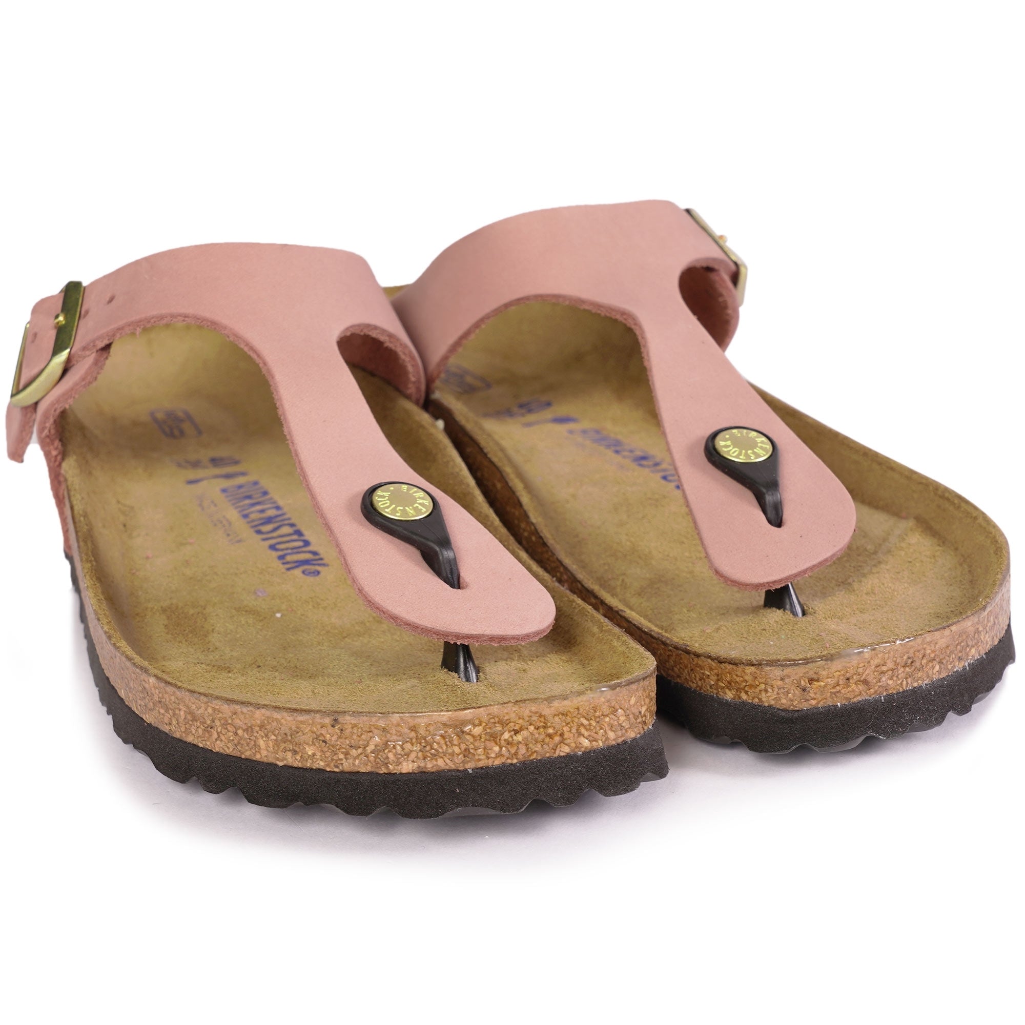 Birkenstock Womens Gizeh Soft Footbed - Old Rose