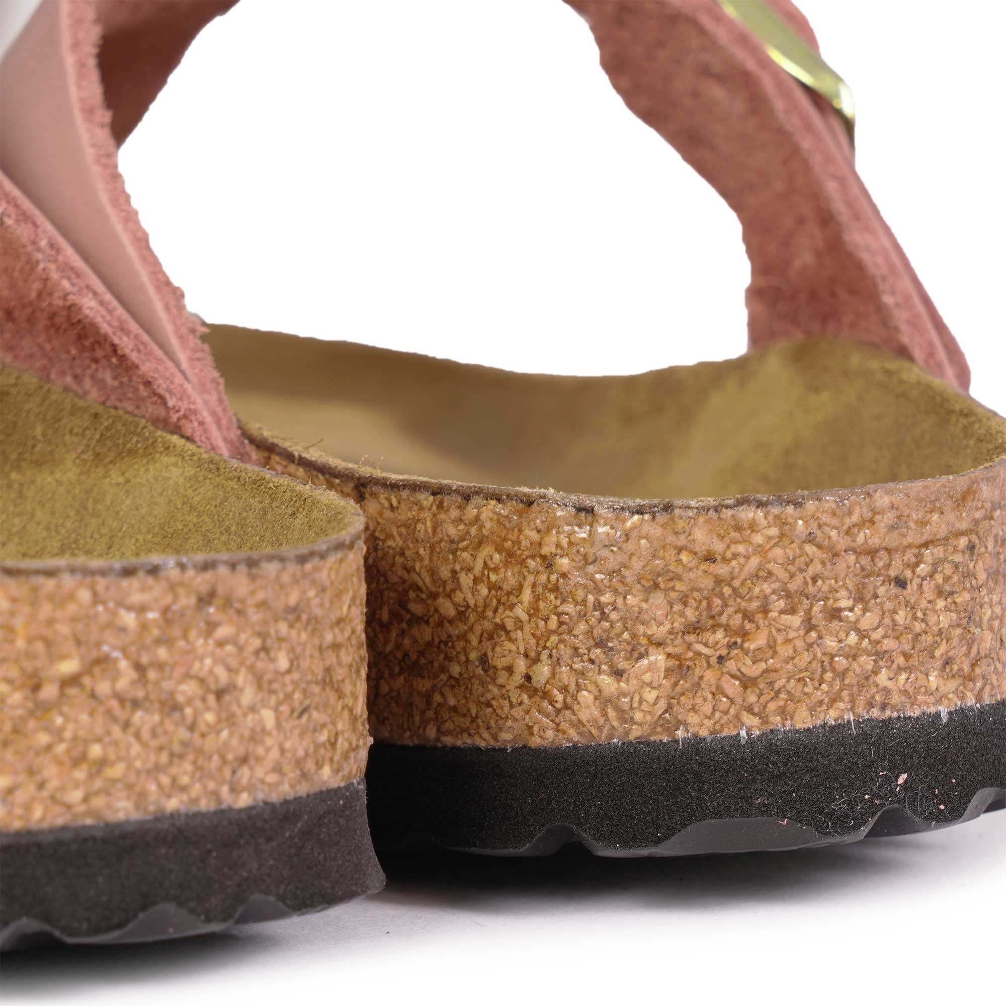 Birkenstock Womens Gizeh Soft Footbed - Old Rose