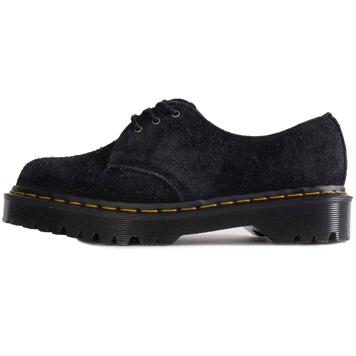 Dr. Martens Made In England 1461 Bex Tufted Suede - Black 