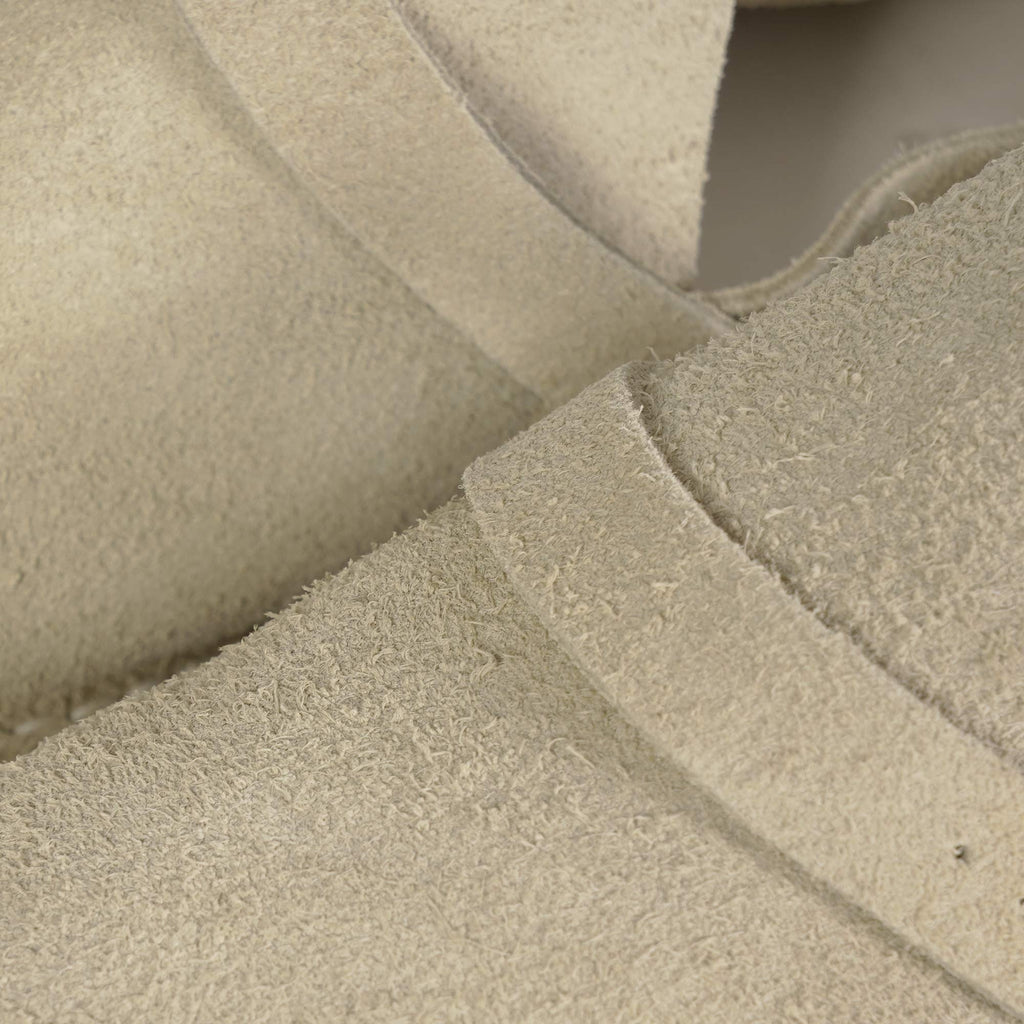 Corso Suede Buckle Monk Shoes - Sand Brown