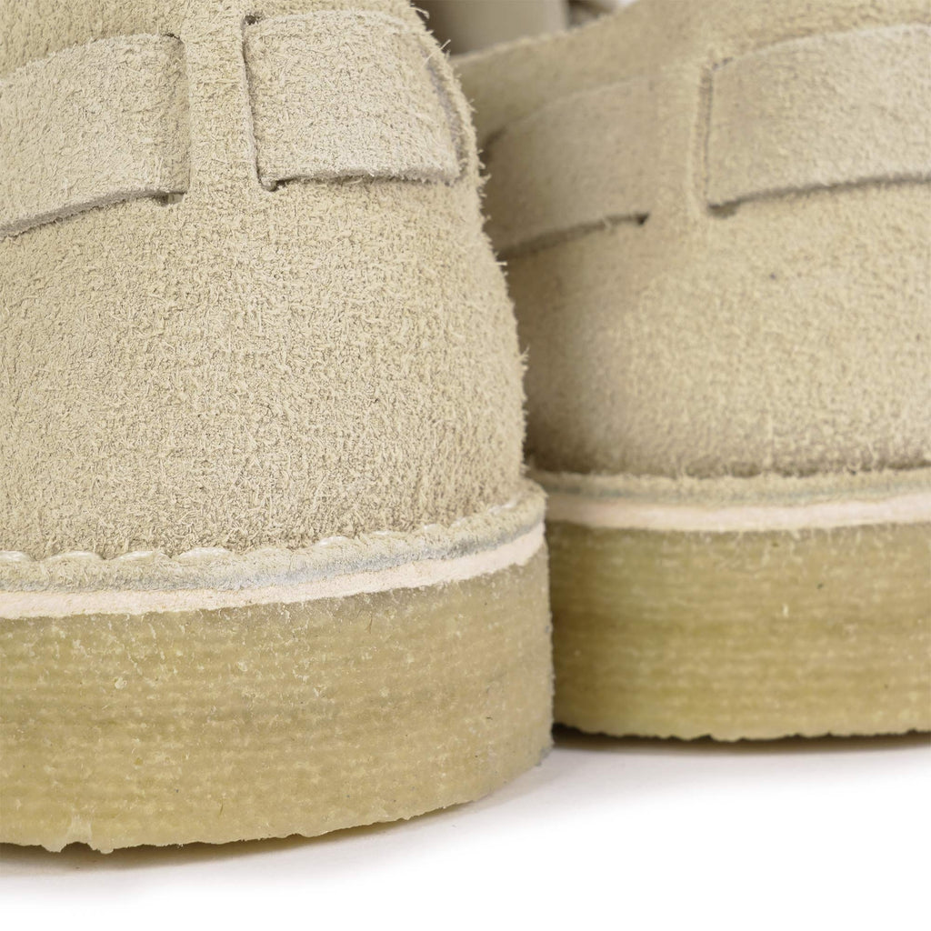 Corso Suede Buckle Monk Shoes - Sand Brown
