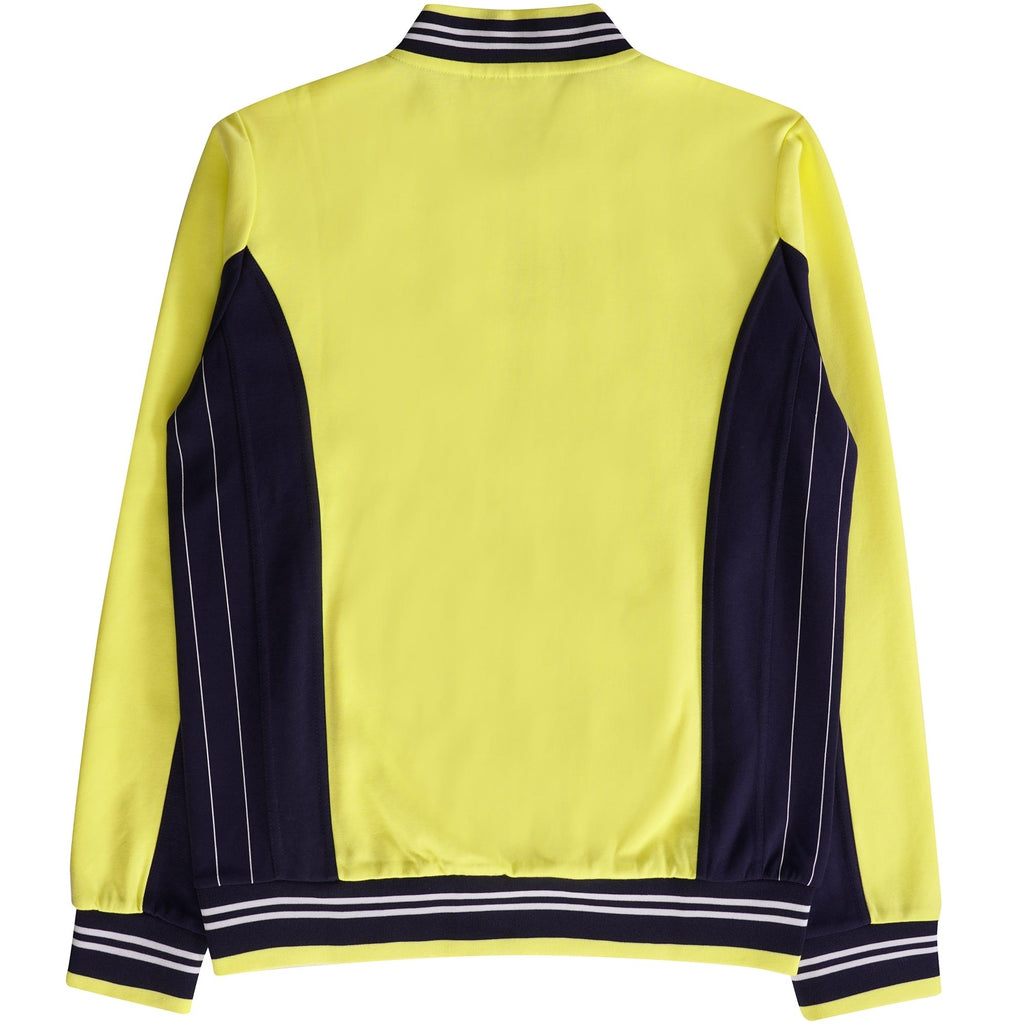 Fila Vintage Settanta Baseball Track Jacket - Limelight