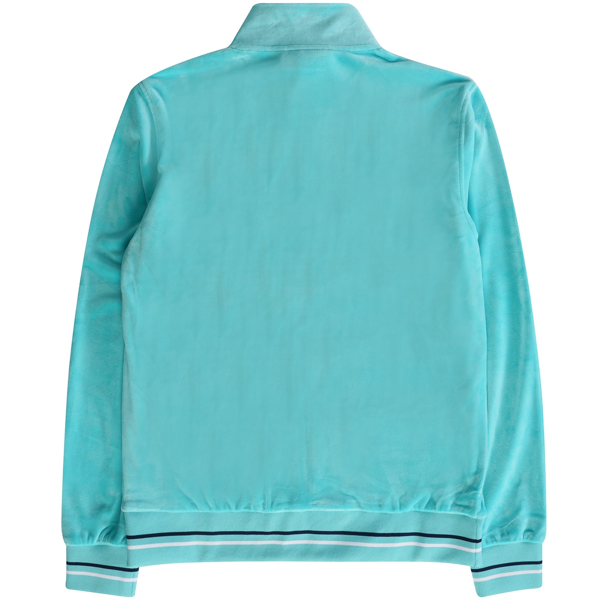 Fila Vintage Falken Velour Track Top - Aruba Blue