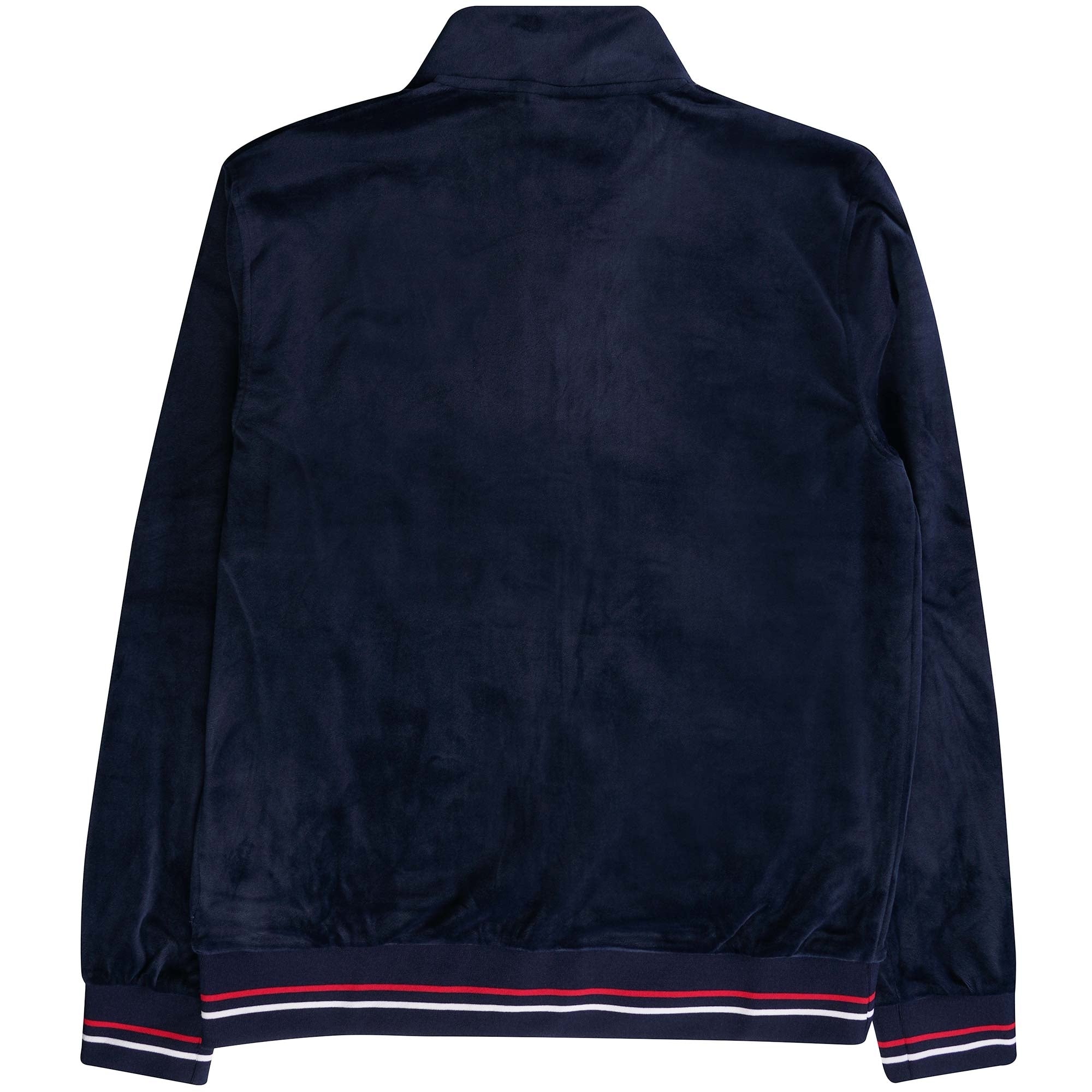 Fila Vintage Falken Velour Track Top - Navy