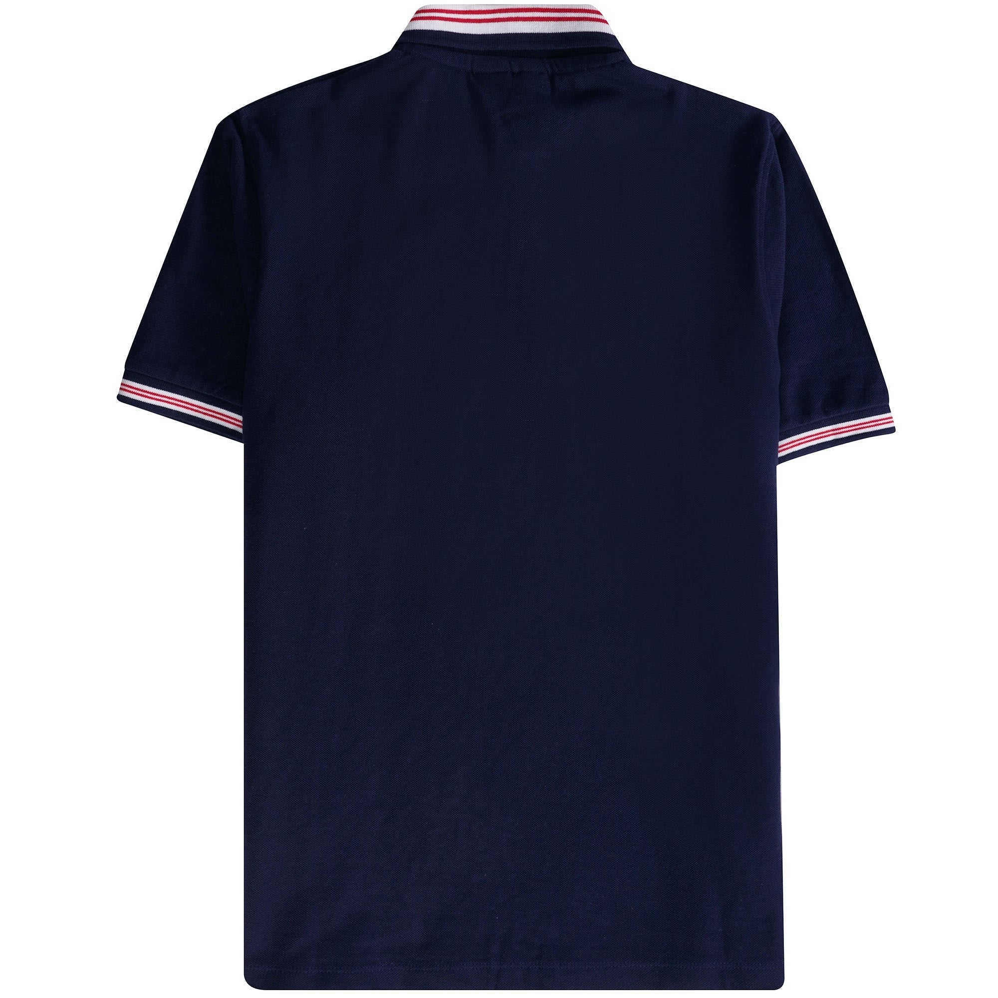 Fila Vintage Faraz Tipped Rib Polo Shirt - Fila Navy