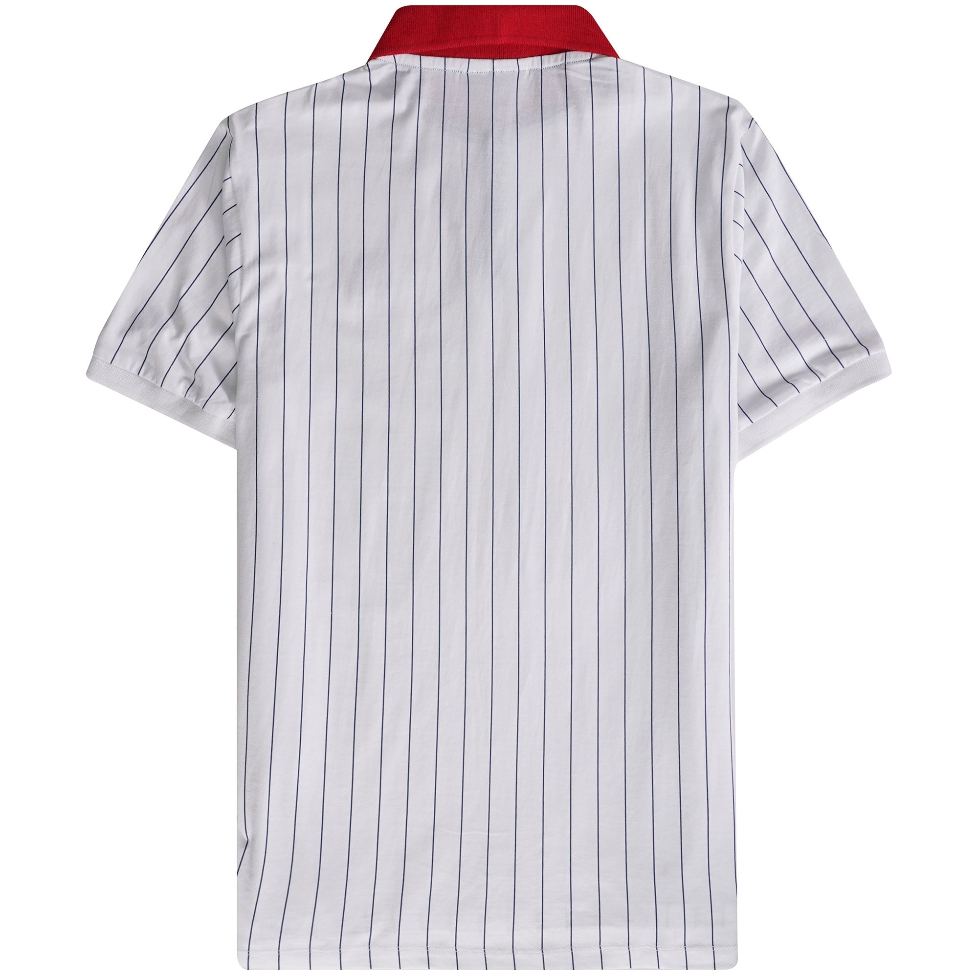 Fila Vintage BB1 Classic Vintage Striped Polo Shirt - White
