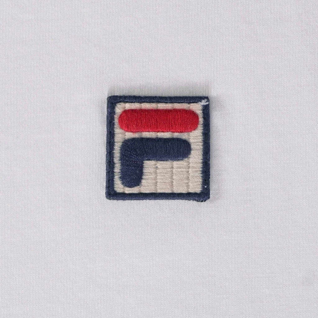Fila Vintage Marconi Essential Ringer T-Shirt - White