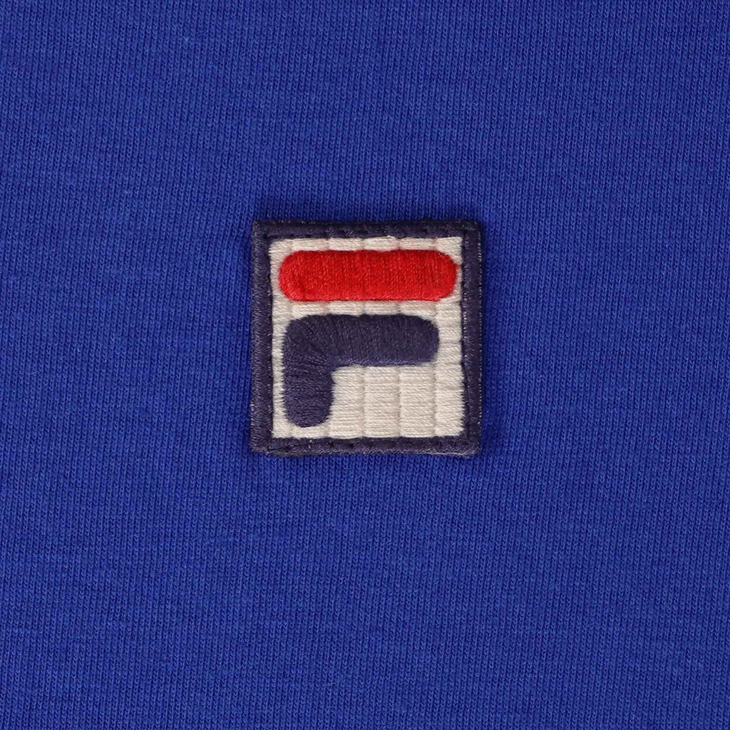 Fila Vintage Marconi Essential Ringer T-Shirt - Bright Blue
