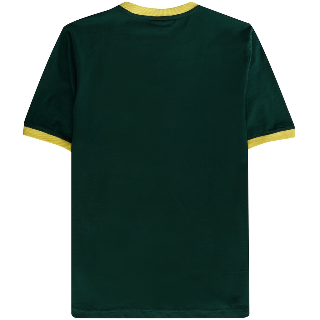 Fila Vintage Marconi Essential Ringer T-Shirt - Botanical Green
