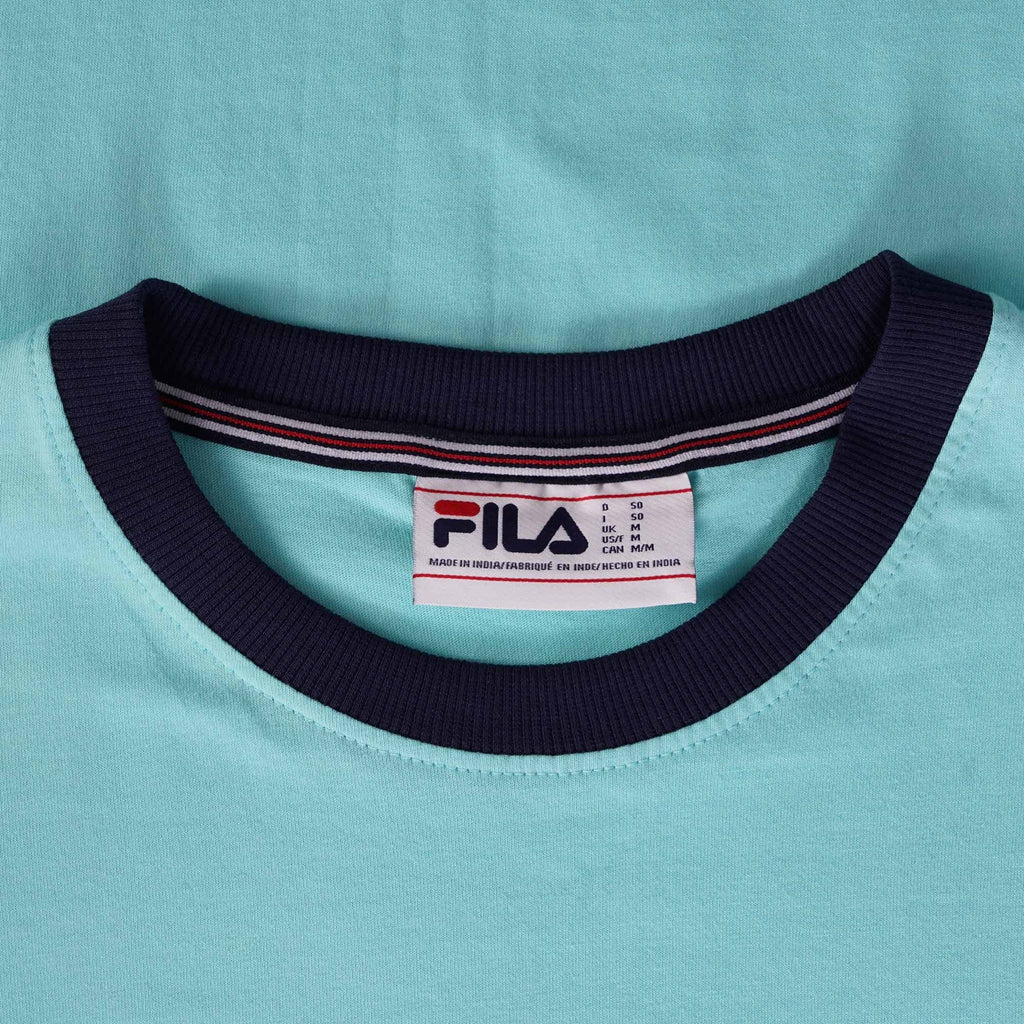 Fila Vintage Marconi Essential Ringer T-Shirt - Aruba