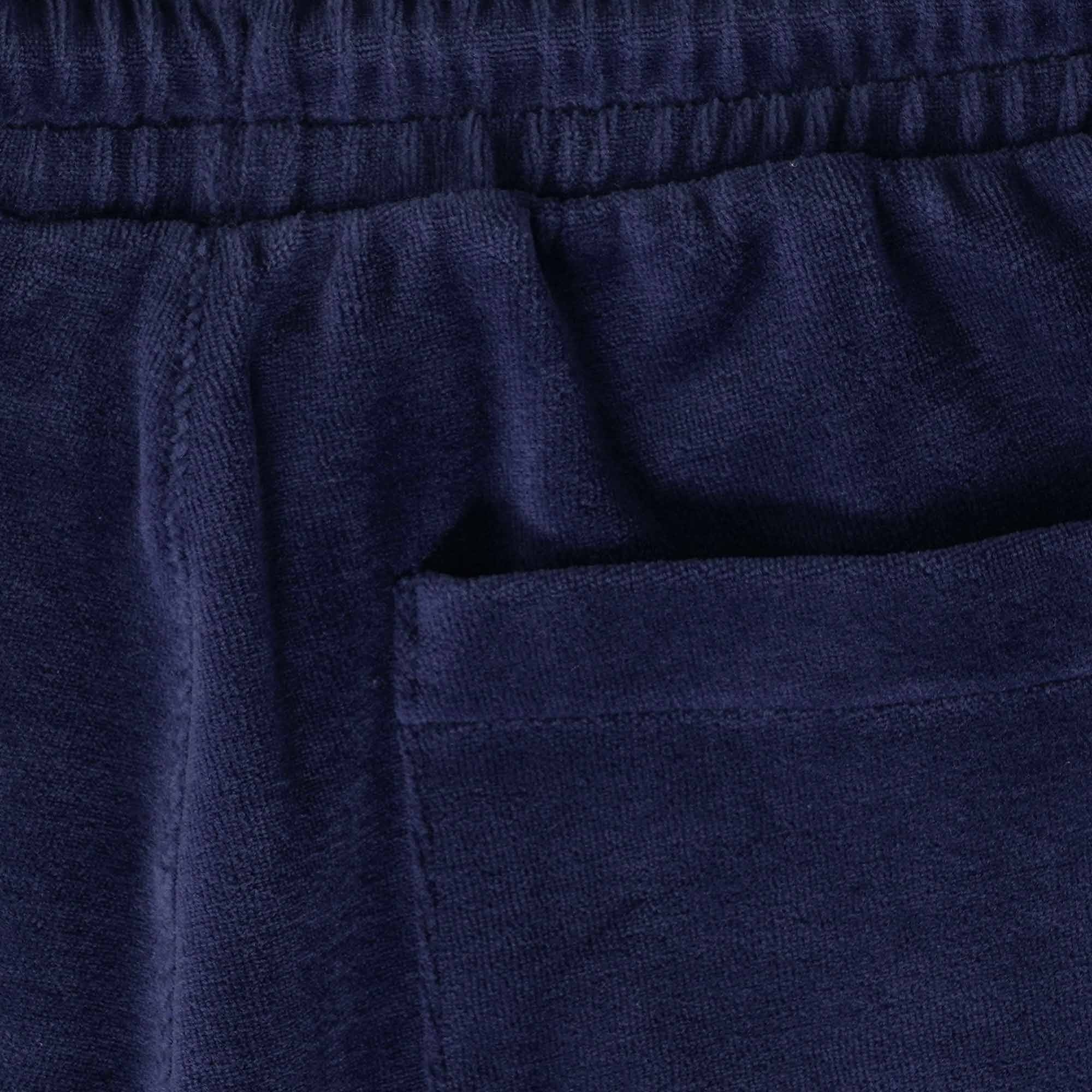 Fila Vintage Yarel Velour Track Pants - Navy