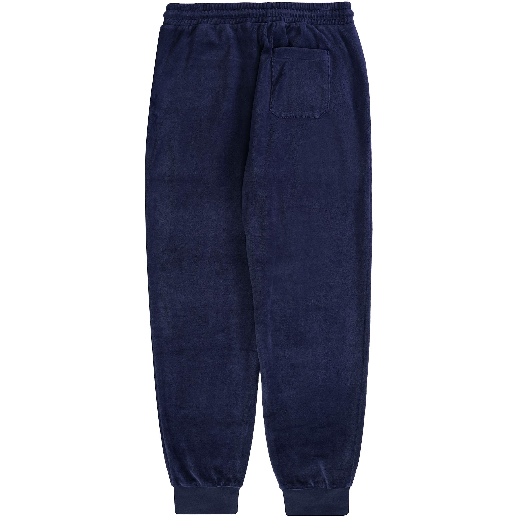 Fila Vintage Yarel Velour Track Pants - Navy