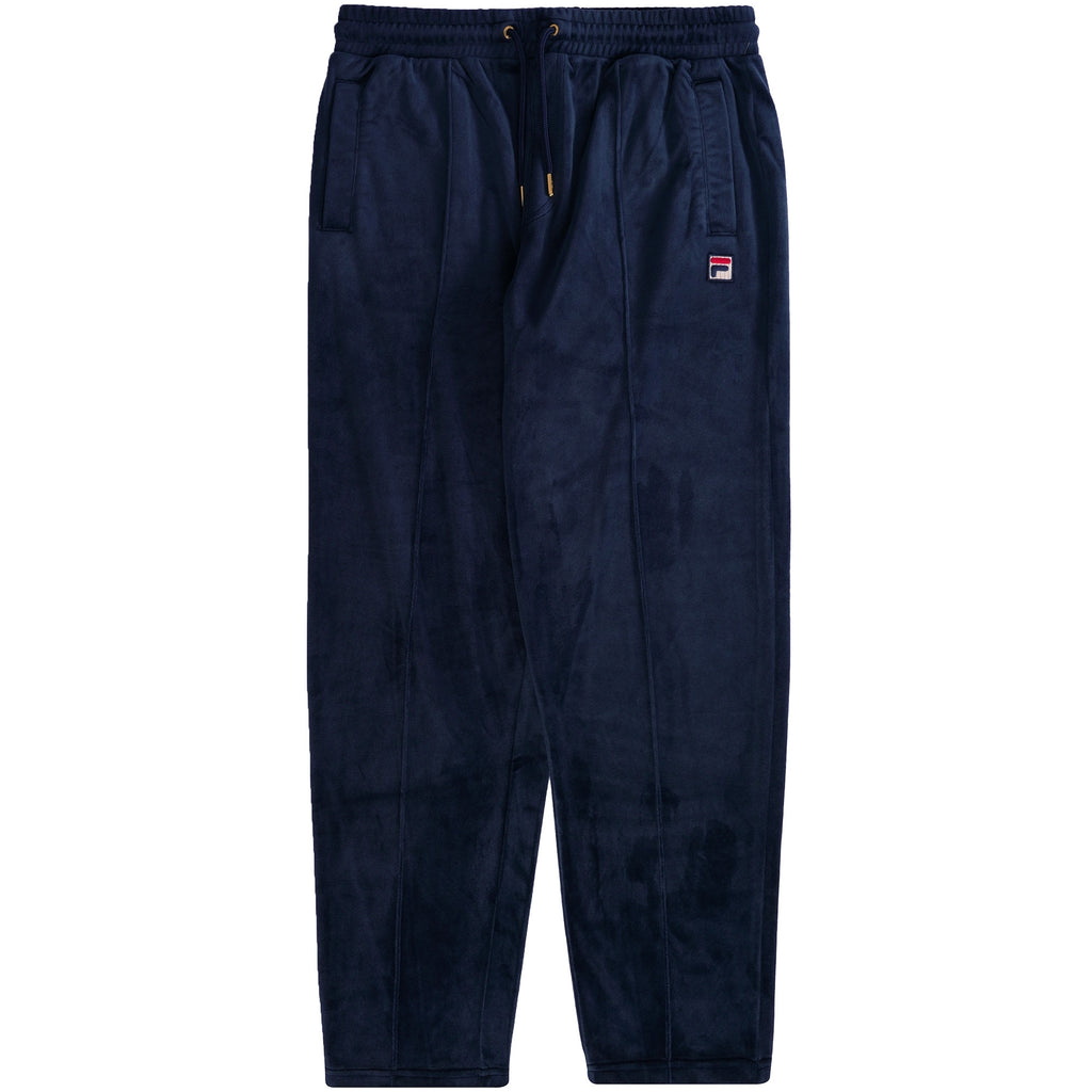 Fila Vintage Falken Velour Track Pants - Navy
