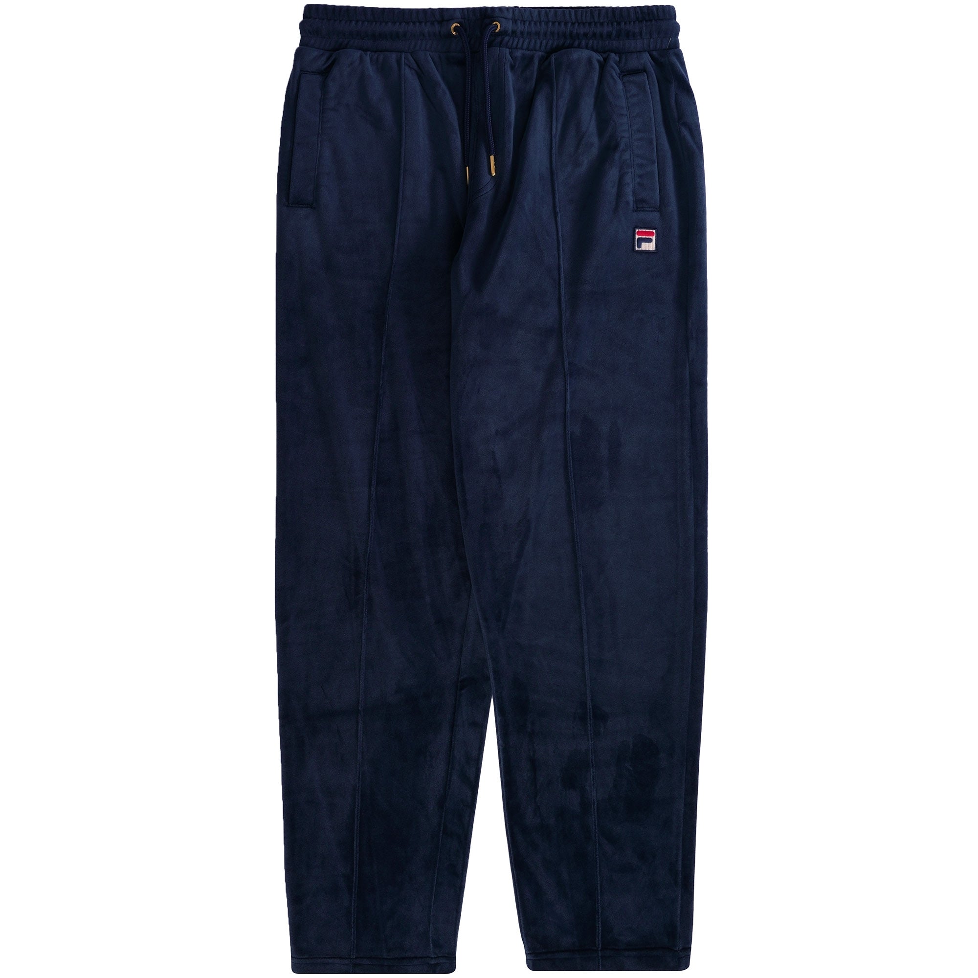 Fila Vintage Falken Velour Track Pants - Navy
