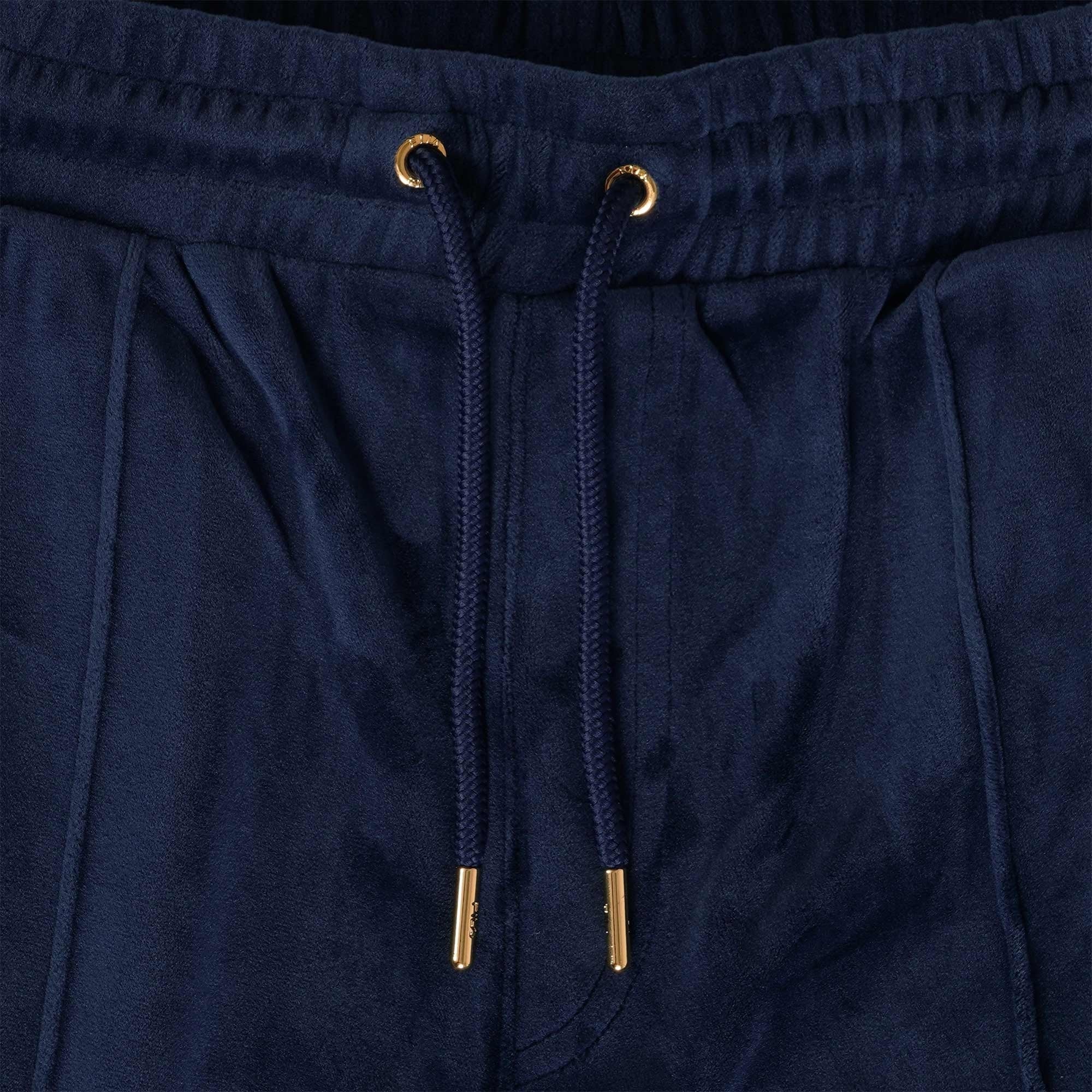 Fila Vintage Falken Velour Track Pants - Navy