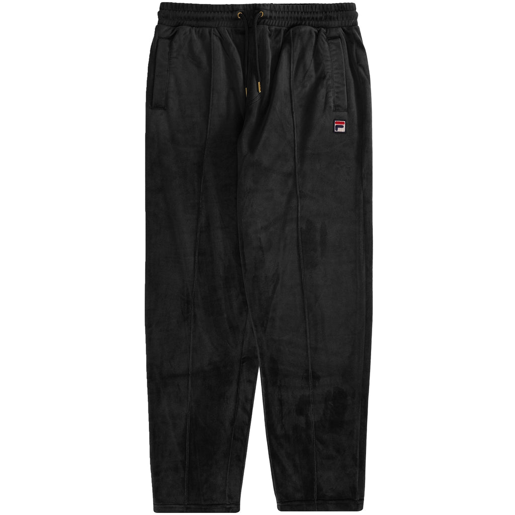 Fila Vintage Falken Velour Track Pants - Black