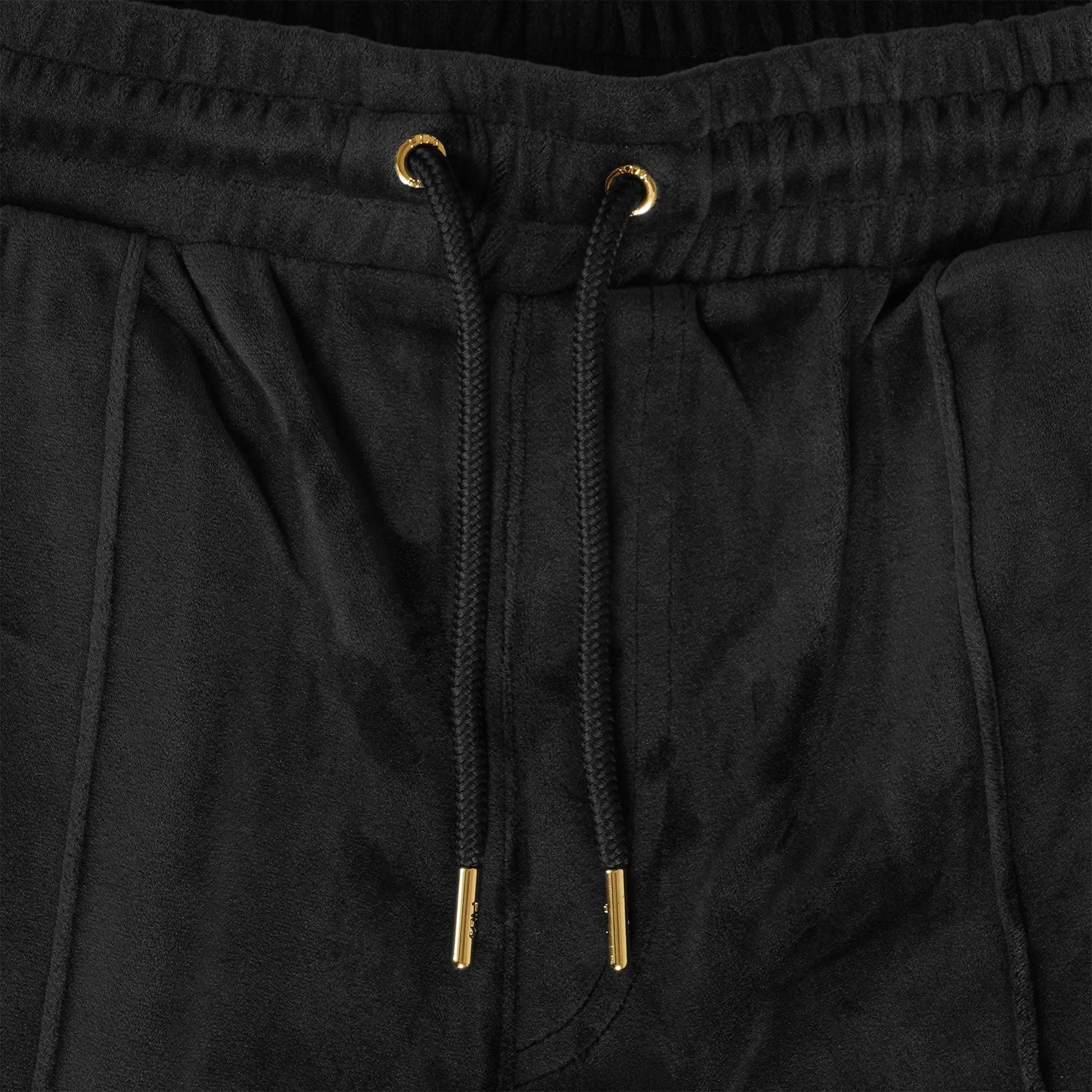 Fila Vintage Falken Velour Track Pants - Black