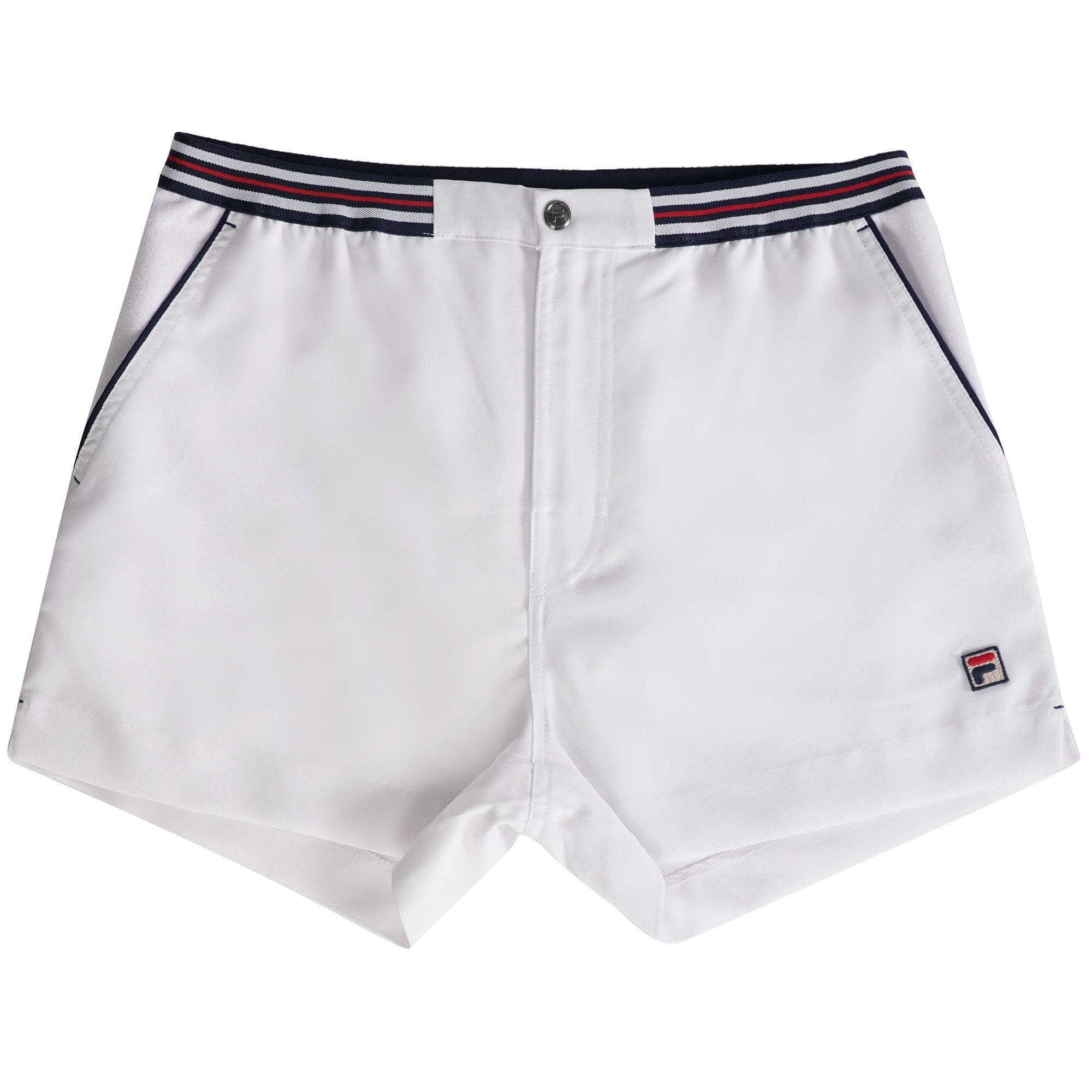Fila Vintage Hightide 4 Terry Pocket Shorts - White
