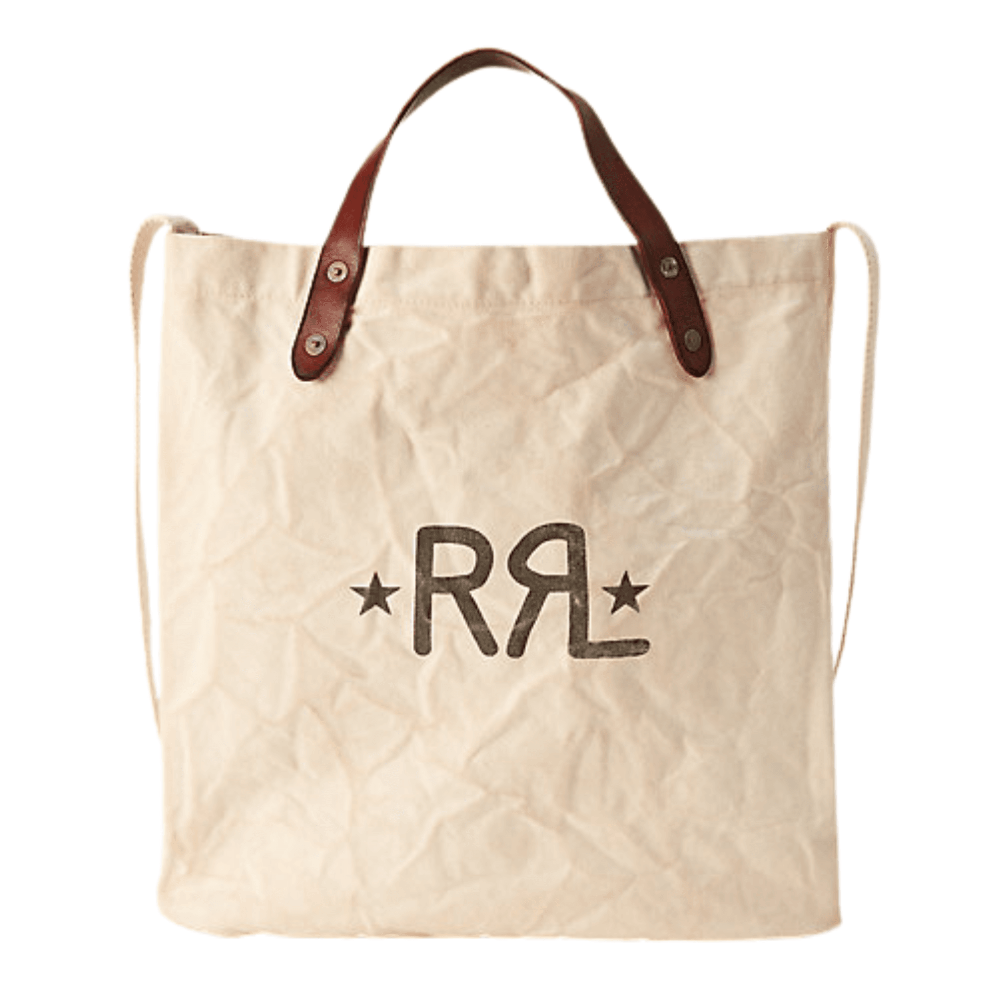 Logo Canvas Market Tote - Ecru