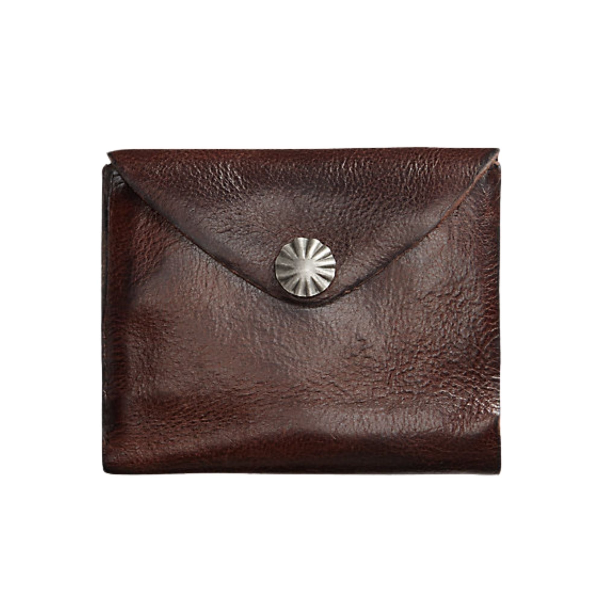Leather Wallet - Dark Brown