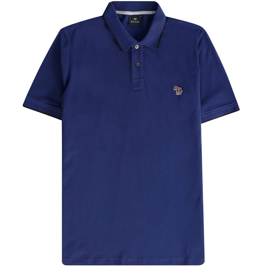 Paul Smith Slim-Fit Zebra Logo Polo Shirt - Colbalt