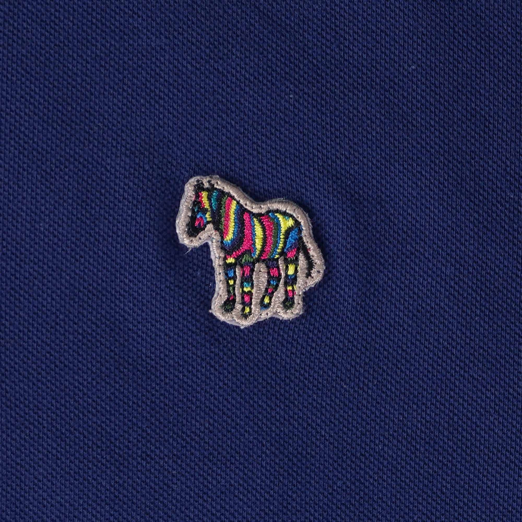 Paul Smith Slim-Fit Zebra Logo Polo Shirt - Colbalt