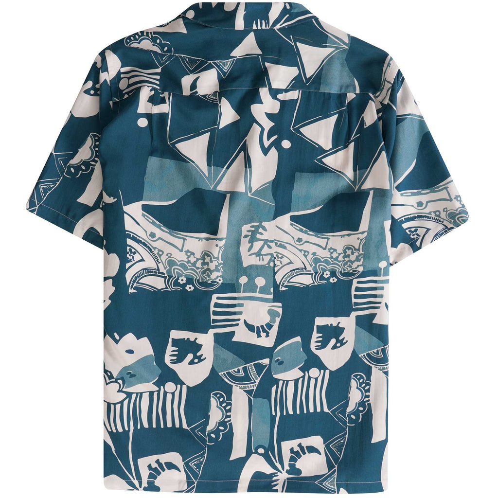 Portuguese Flannel Cuca Shirt - Blue – Stuarts London