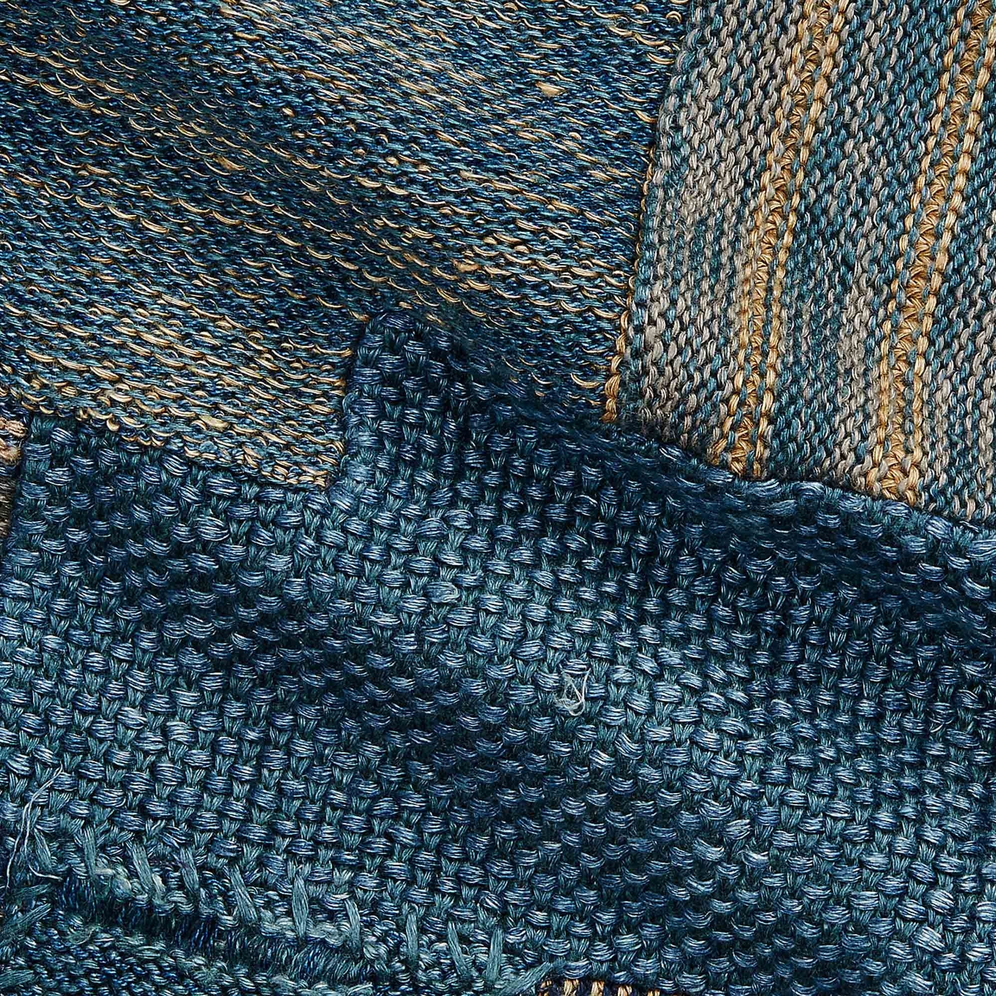 RRL by Ralph Lauren Patchwork Linen-Blend Cardigan - Indigo