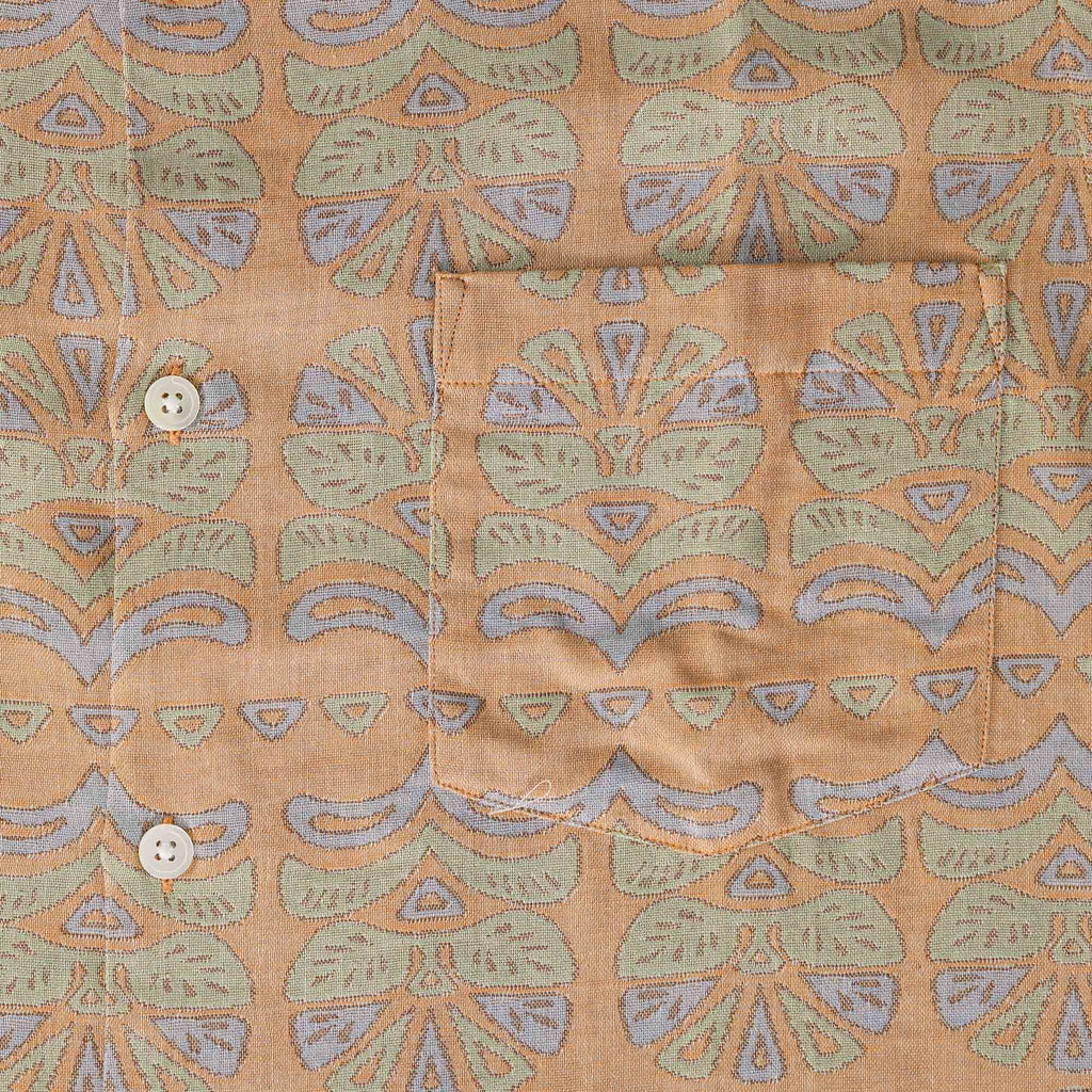 Portuguese Flannel Resort Shirt - Coral