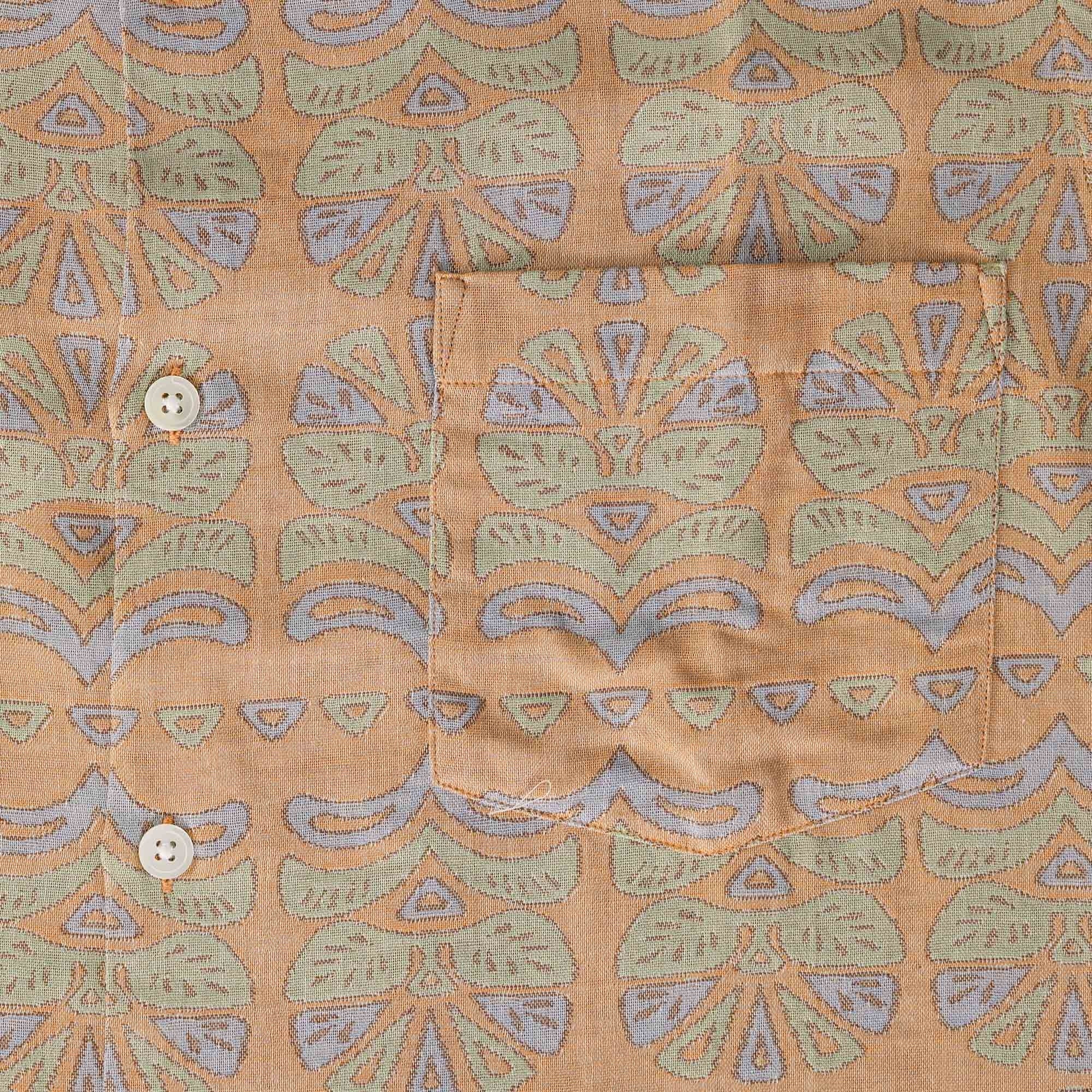 Portuguese Flannel Resort Shirt - Coral