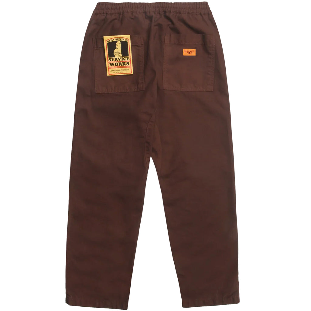 Classic Chef Pants - Brown