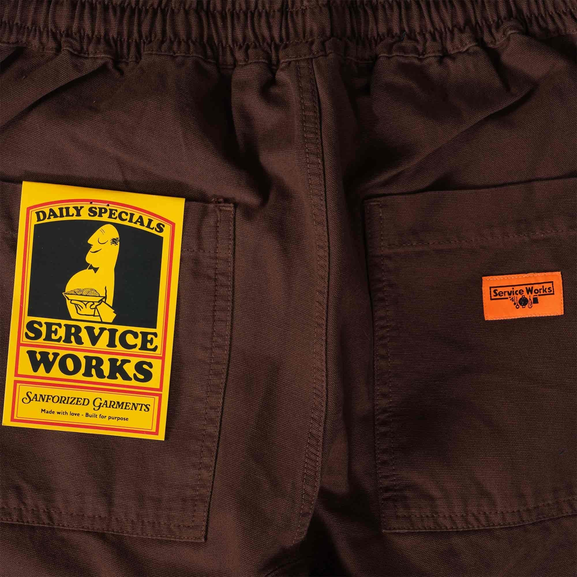 Classic Chef Pants - Brown