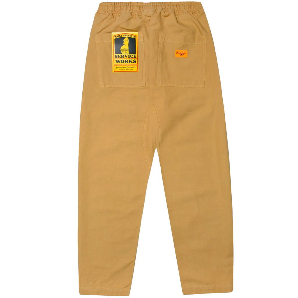 Service Works Classic Chef Pants - Tan