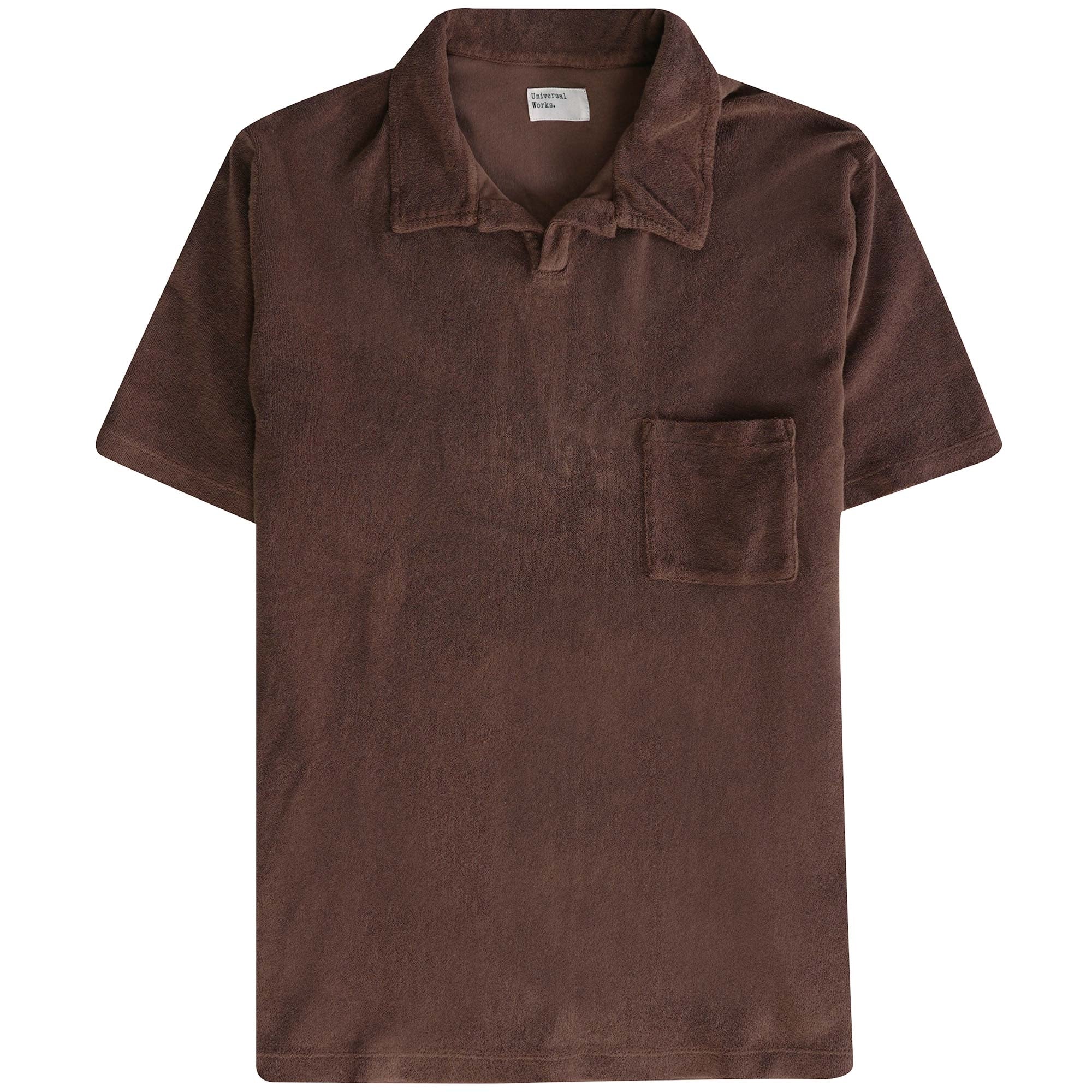 Universal Works Vacation Polo - Brown