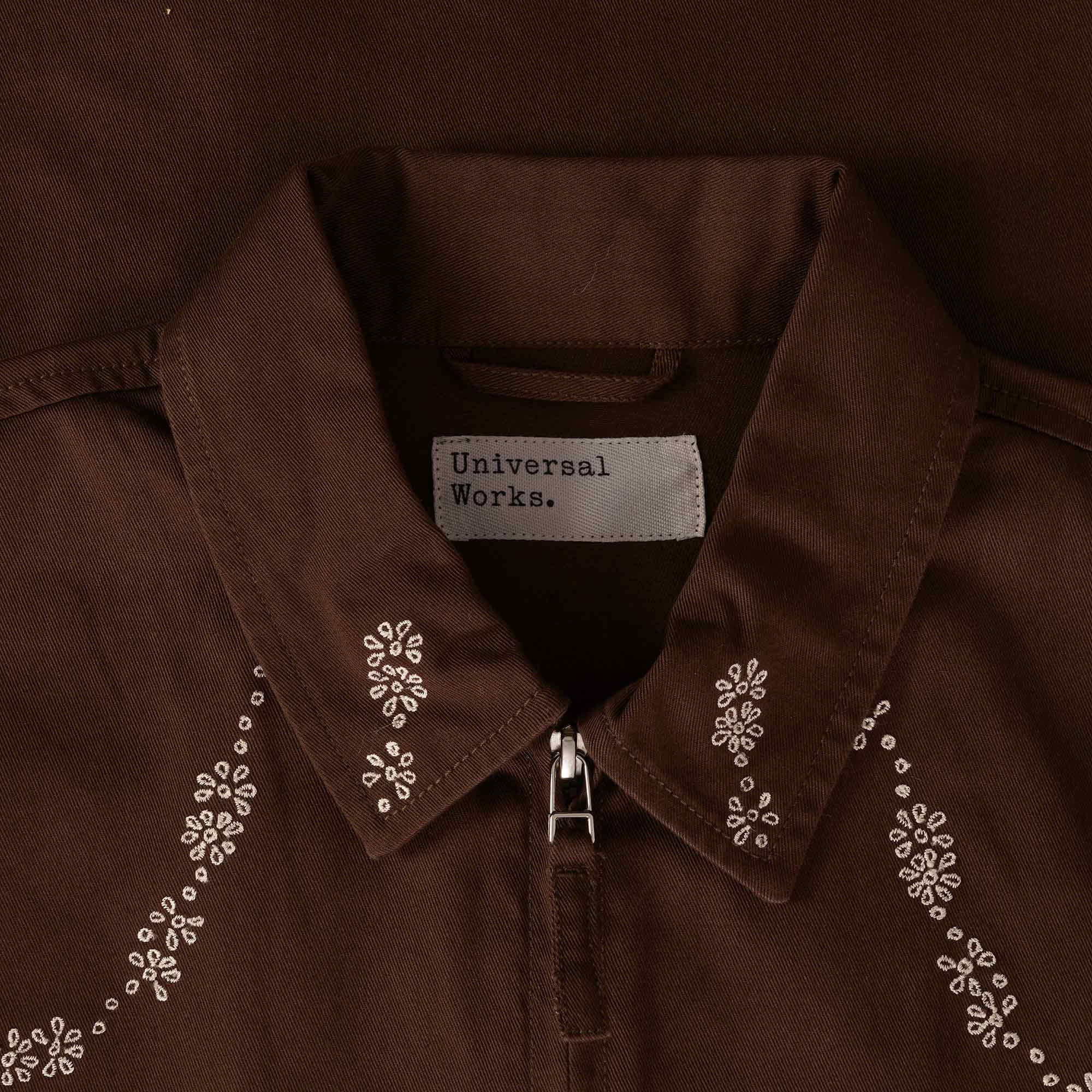 Universal Works Windcheater - Chocolate
