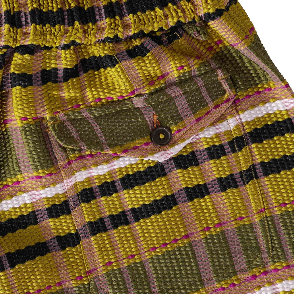 Universal Works Long Track Shorts - Olive