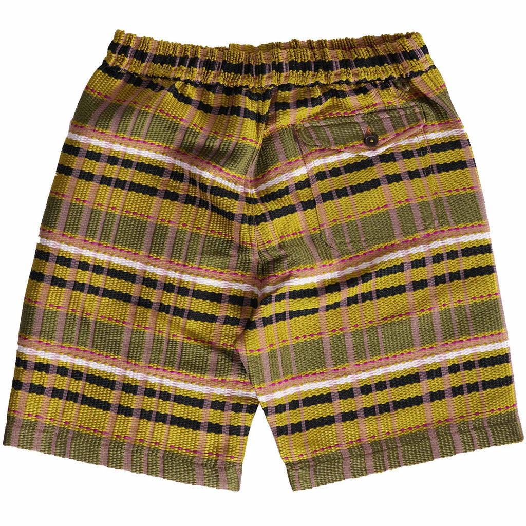 Universal Works Long Track Shorts - Olive