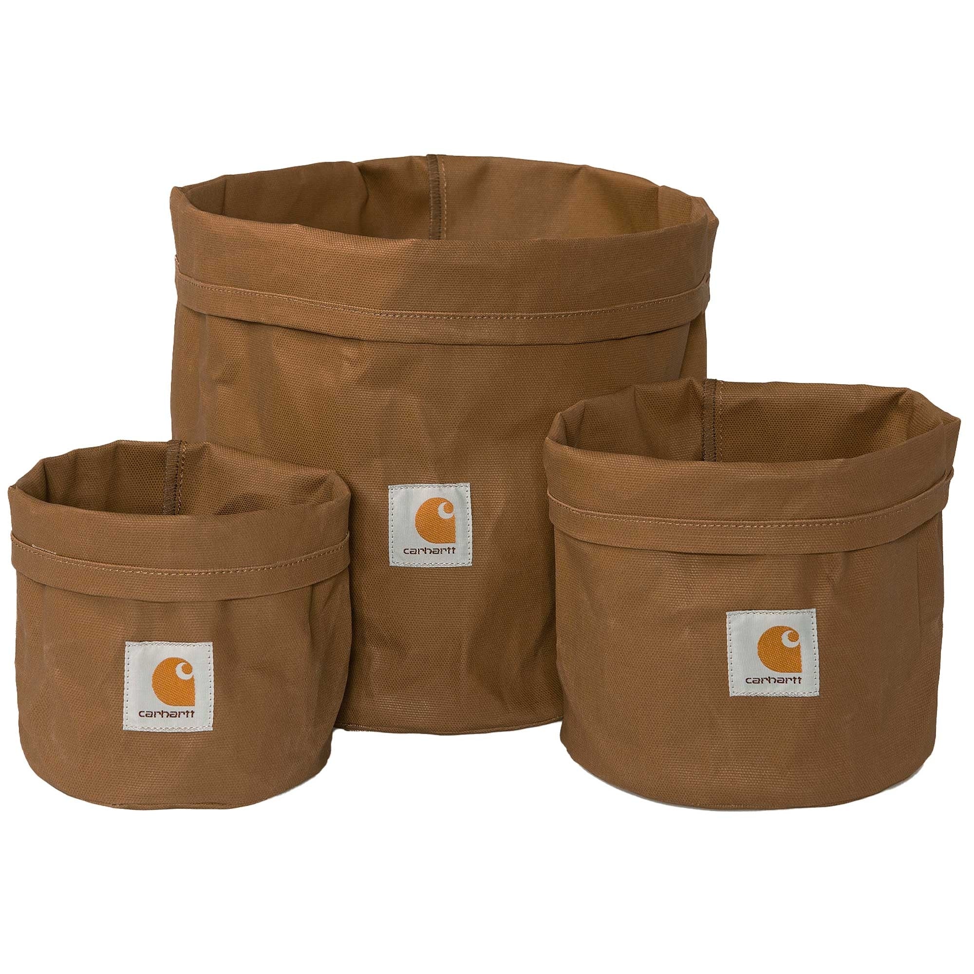 Canvas Planter Set - Hamilton Brown