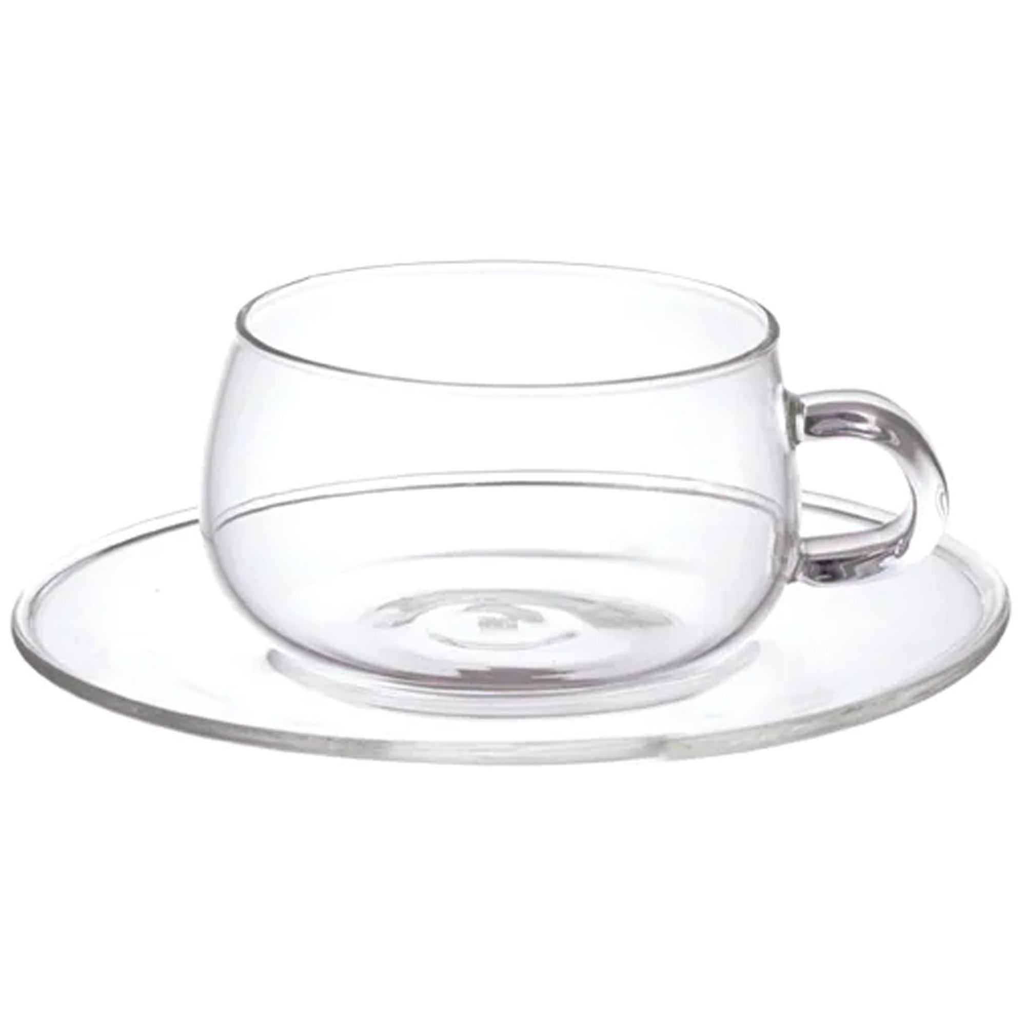 Kinto Europe UNITEA Cup & Saucer 2 Pack - Clear