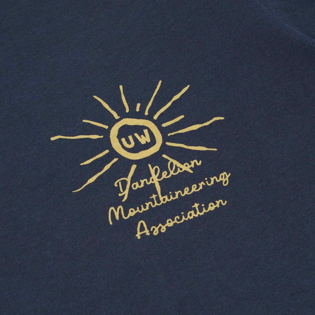 Flower Mountain x Universal Works Print T-Shirt - Navy