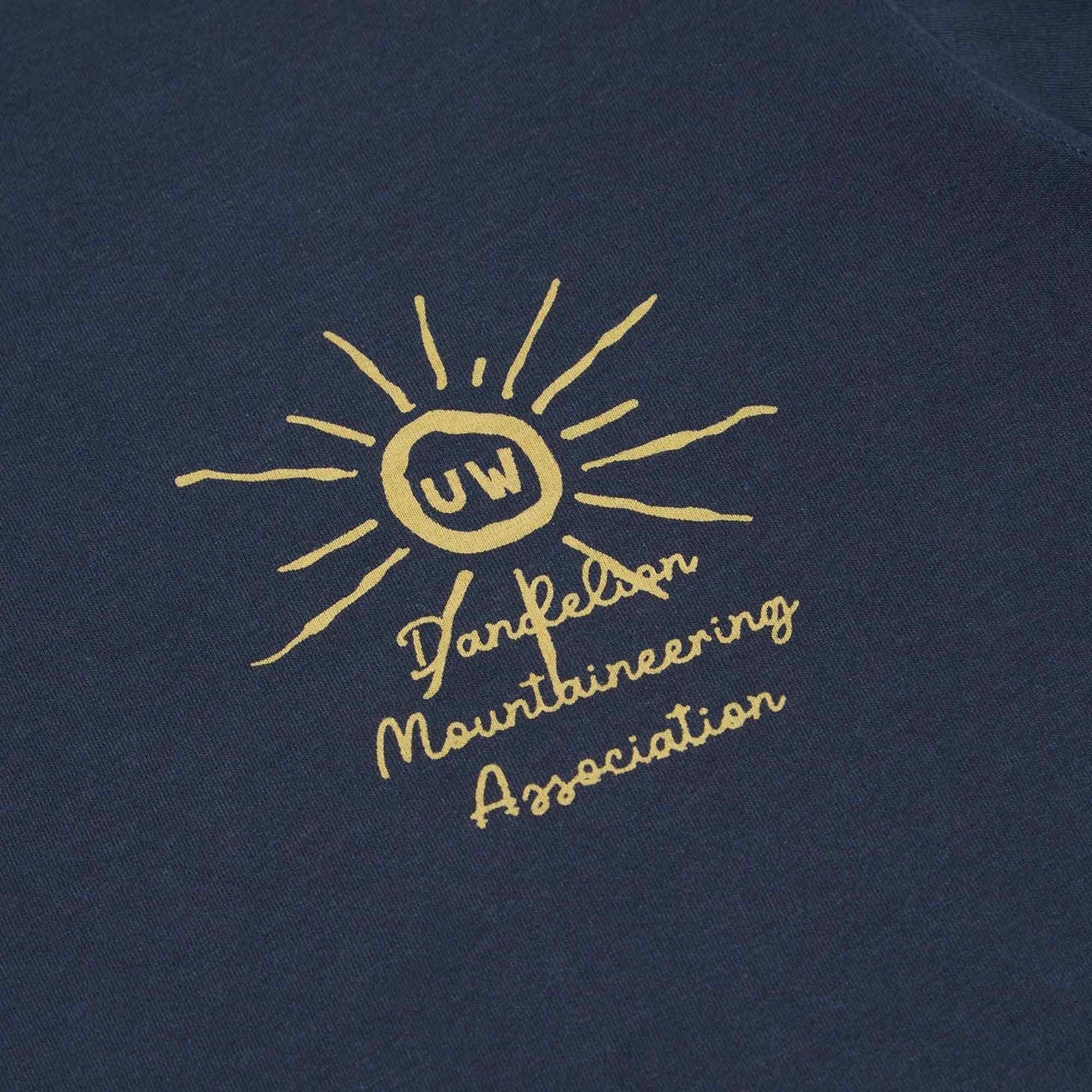 Flower Mountain x Universal Works Print T-Shirt - Navy
